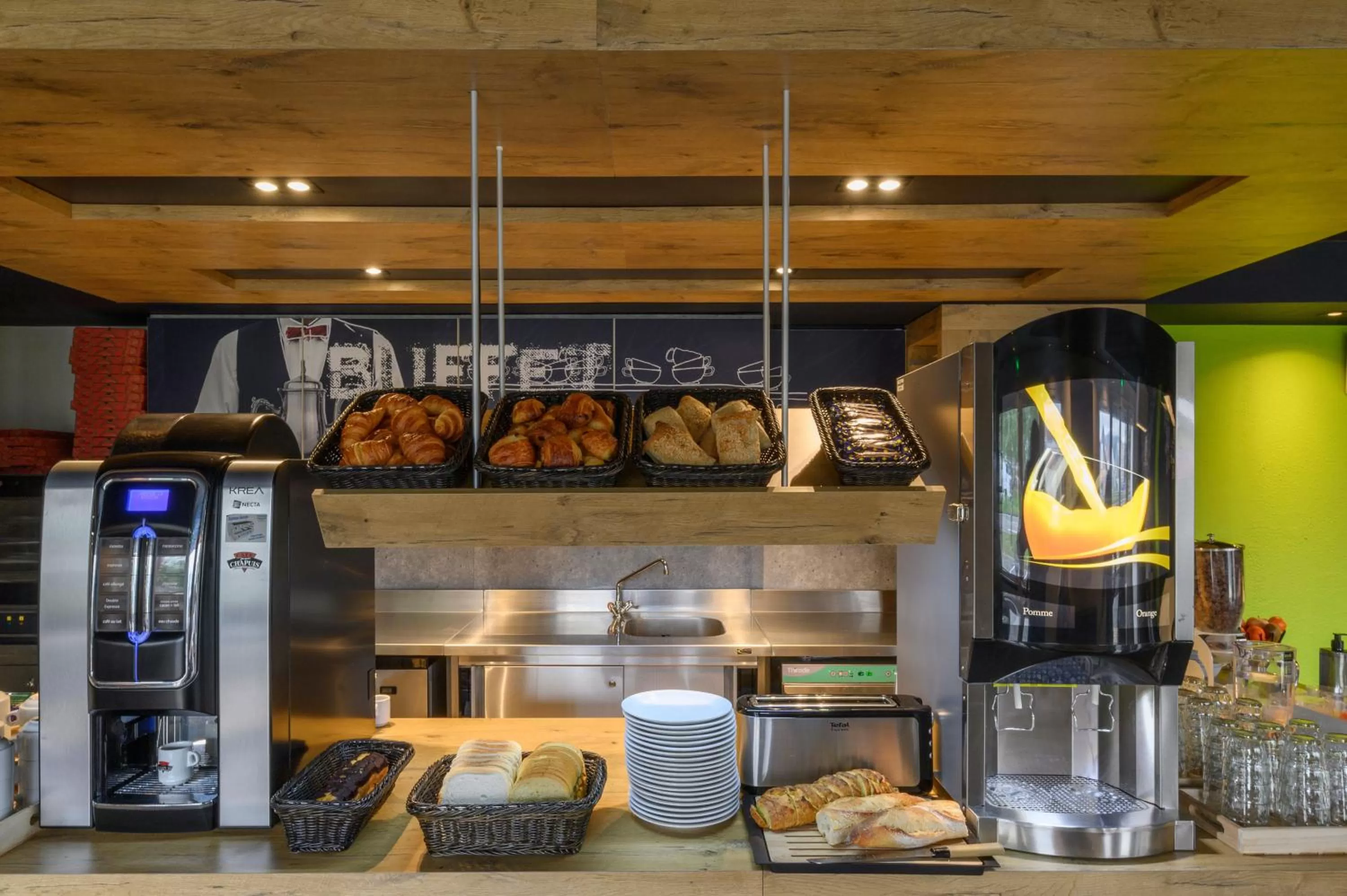 Breakfast in Ibis budget Saint-Étienne stade