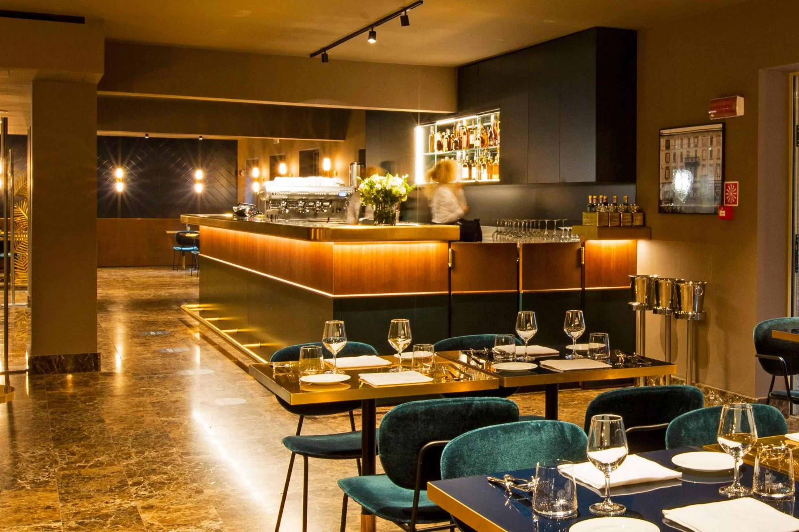 Restaurant/places to eat in Bianca Maria Palace Hotel