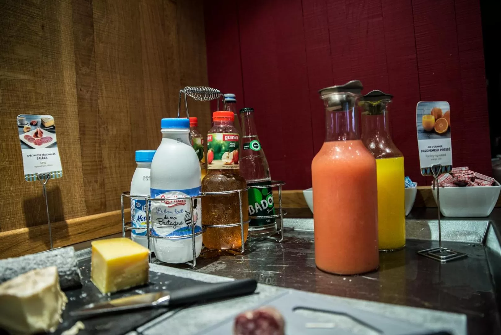 Buffet breakfast in Mercure Dinan Port Le Jerzual