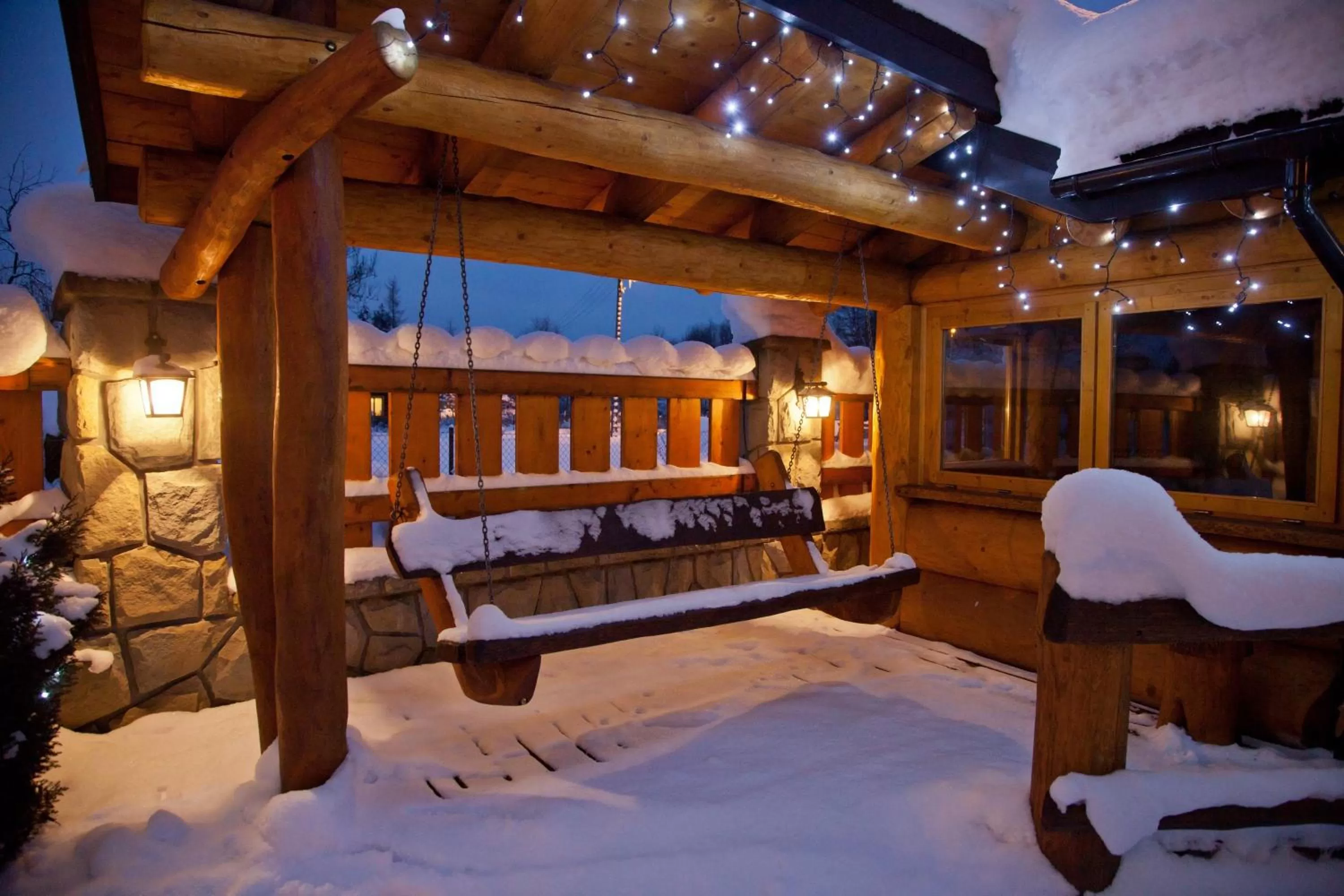 Winter, Bed in Leśny Dworek Zakopane