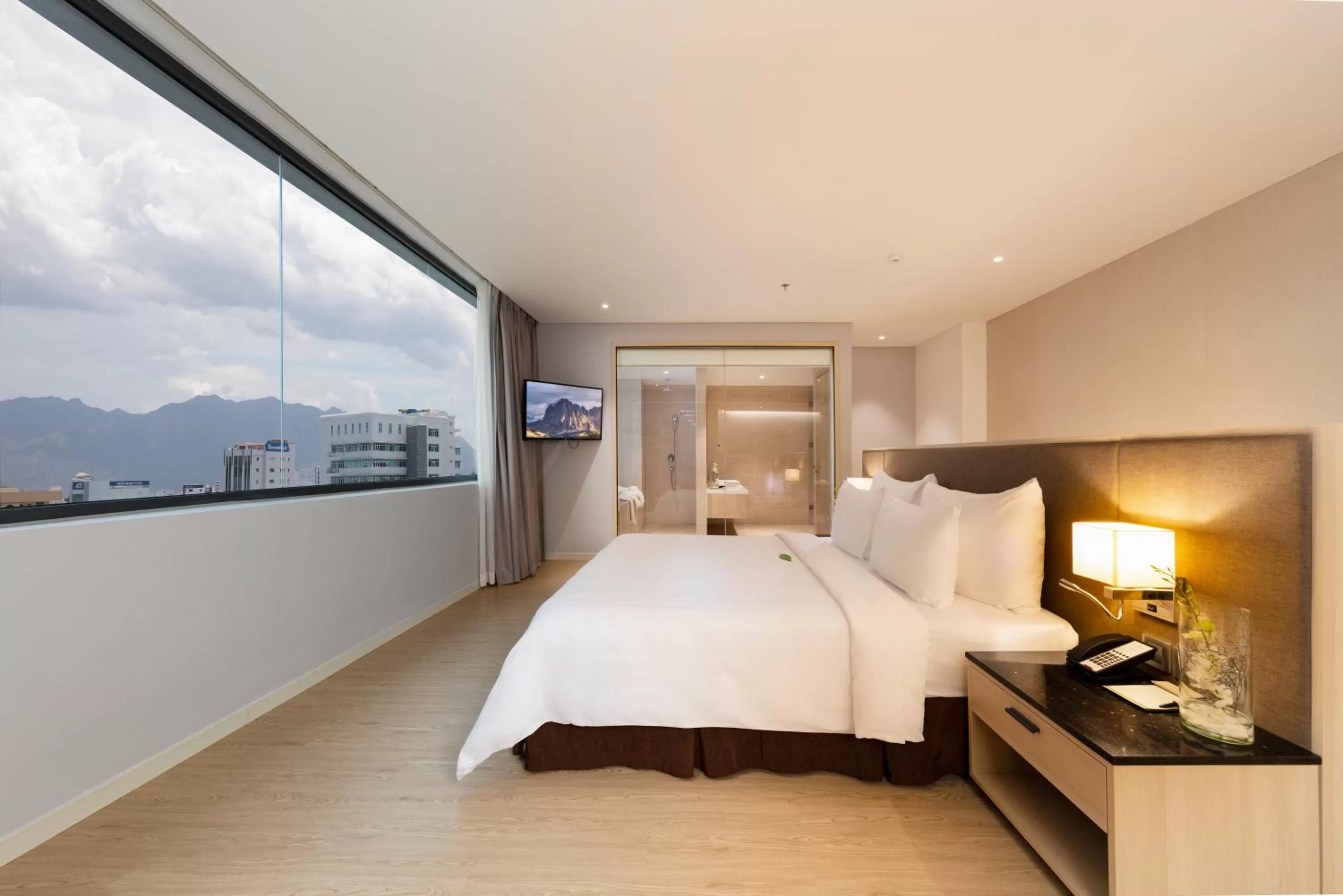 Bedroom, Bed in DQua Hotel