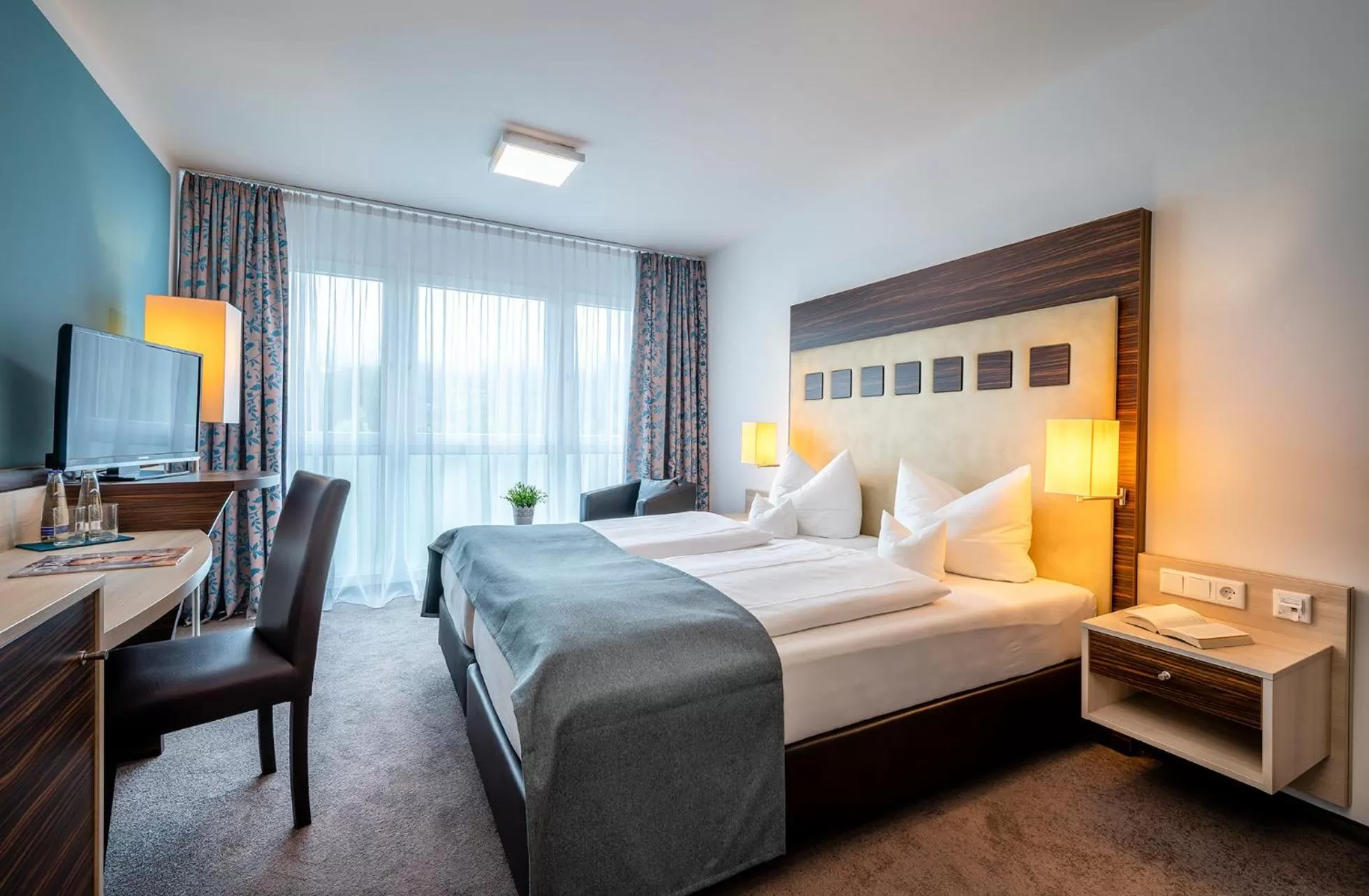 Bed in AVALON Hotel Bad Reichenhall