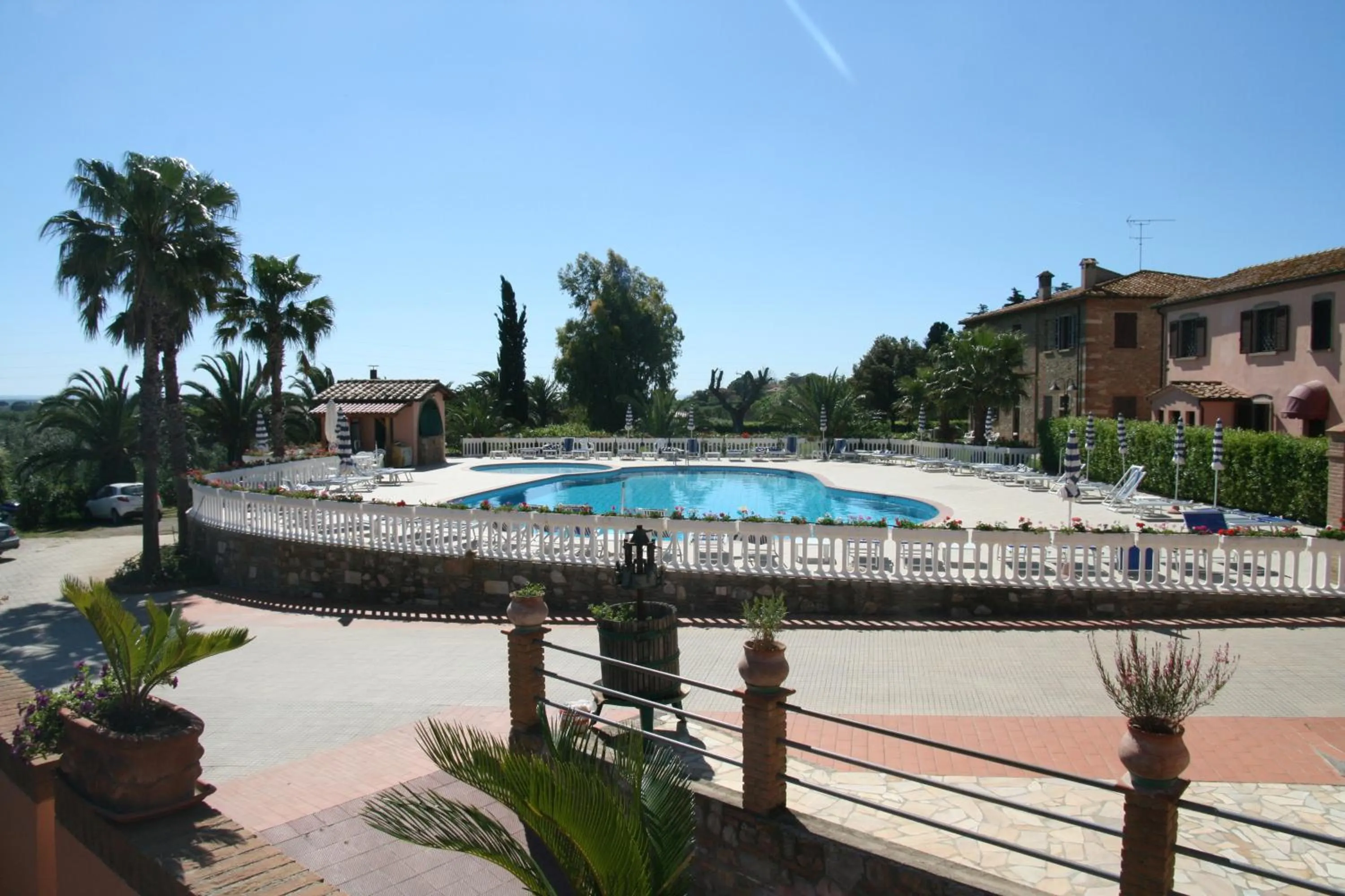 Swimming pool in Agrihotel Elisabetta