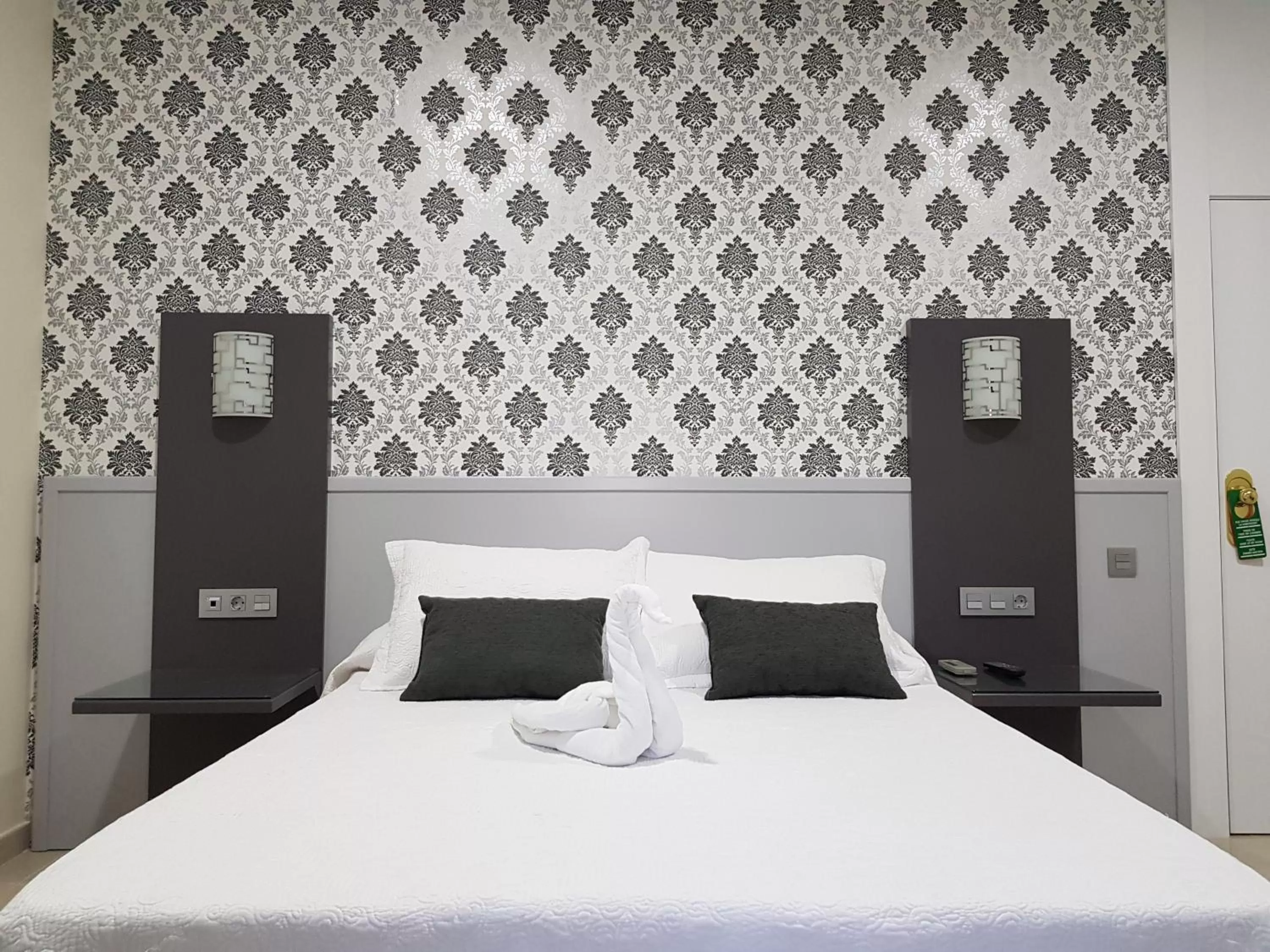 Bed in Hotel Veracruz