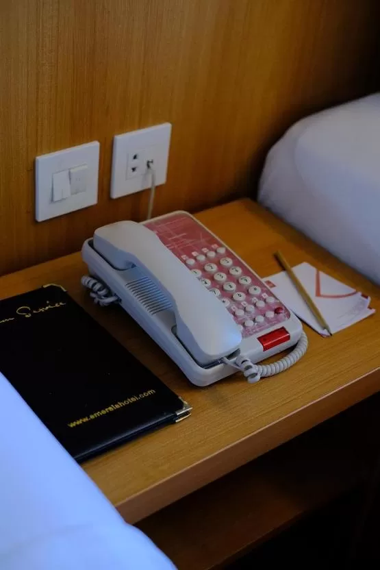 Bed in Emersia Hotel and Resort