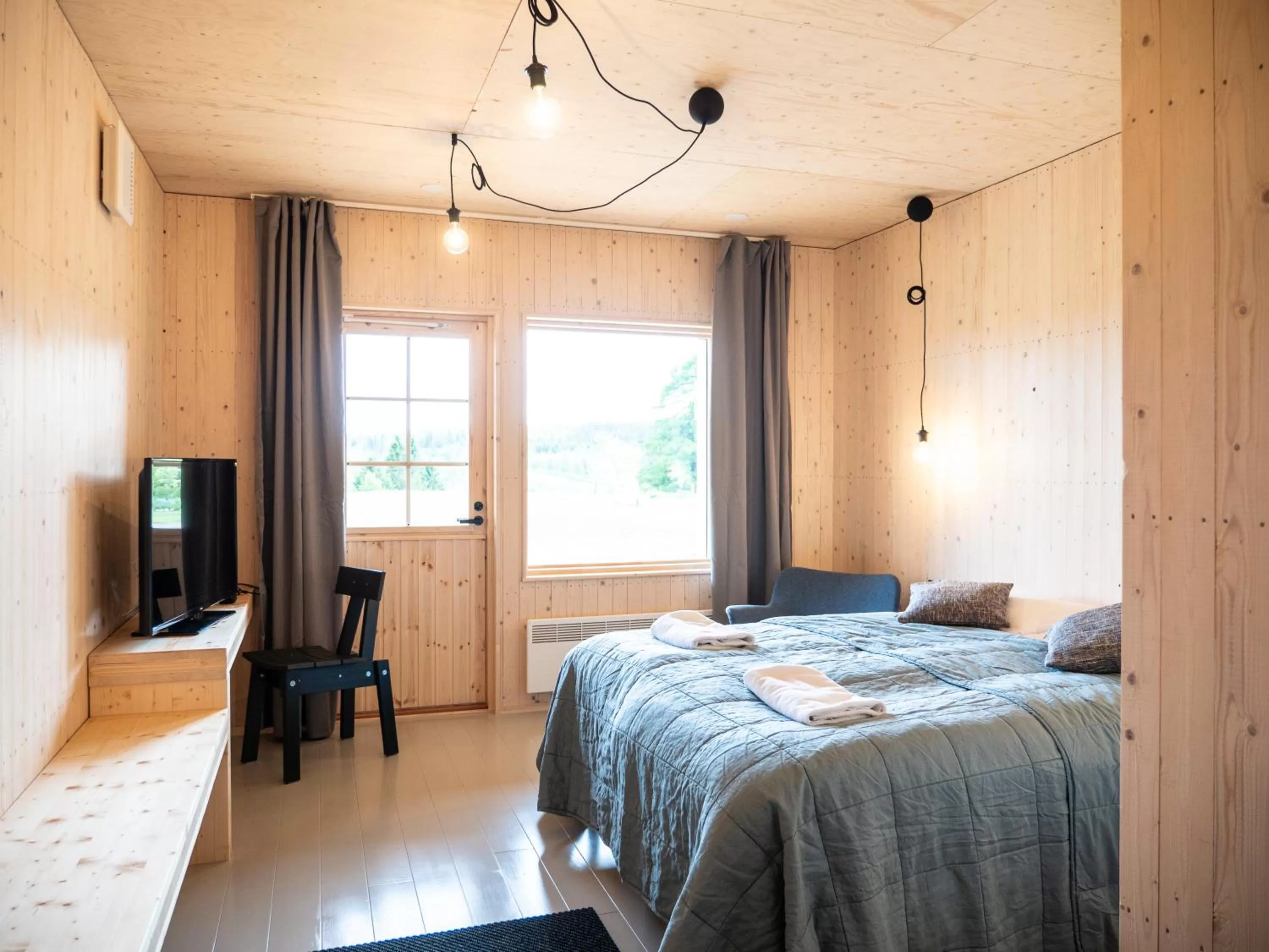 Bedroom, Bed in Haapala Brewery restaurant and accommodation