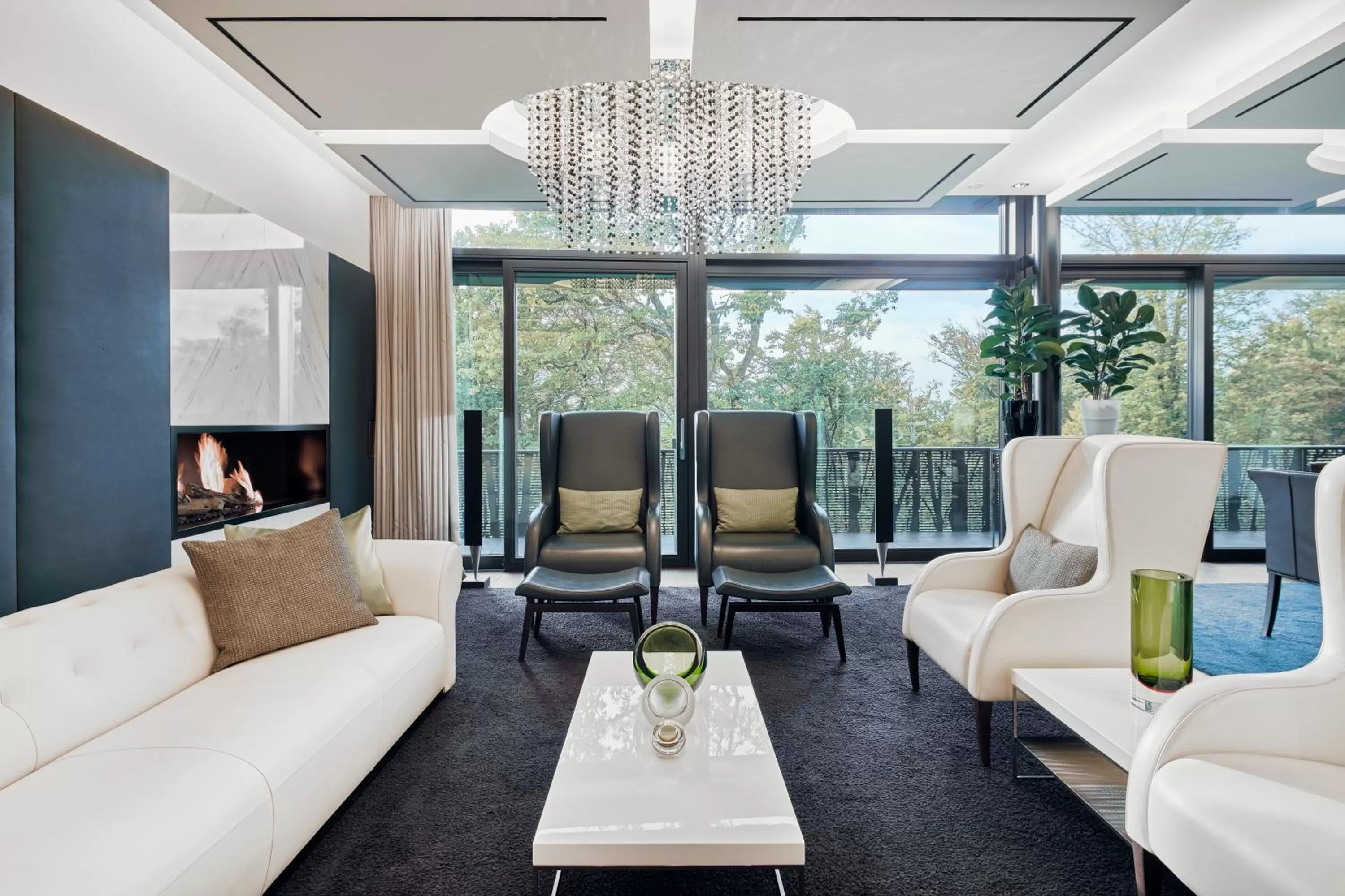 Living room in The Dolder Grand - City and Spa Resort Zurich