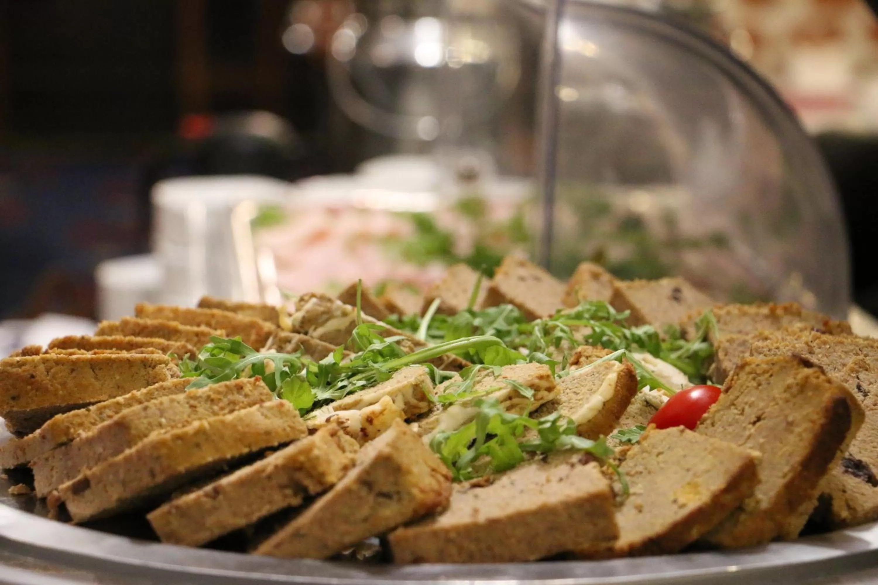 Buffet breakfast in Hotel Zamek Ryn