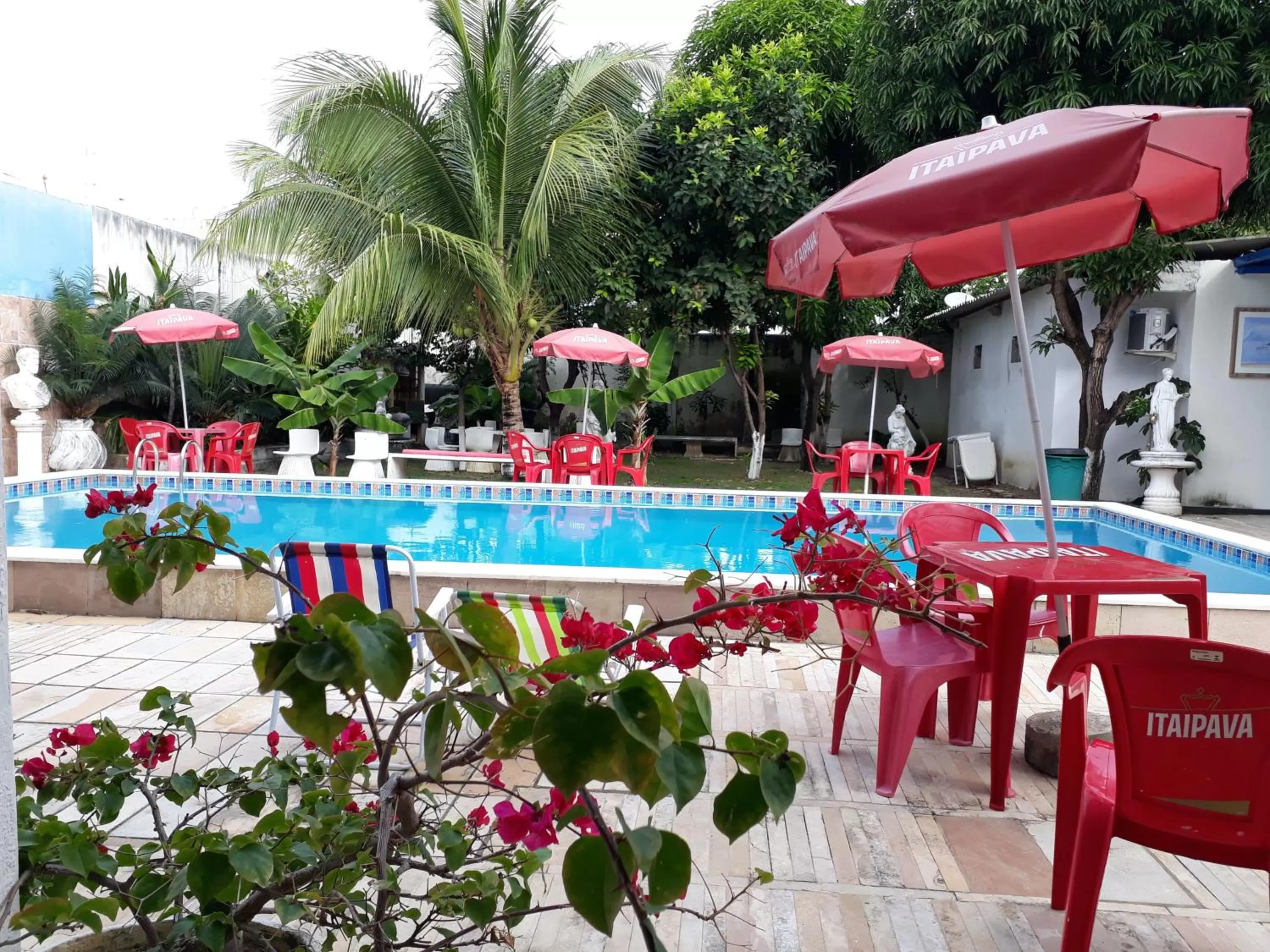 Swimming Pool in Pousada Das Palmeiras