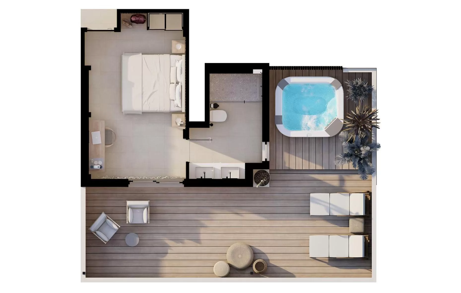 Shower in Agrelli Hotel & Suites