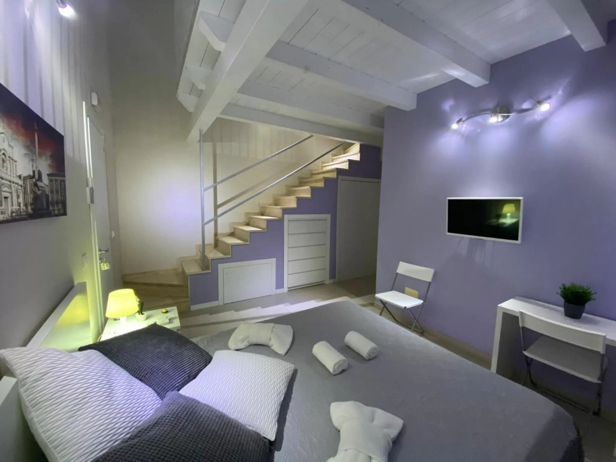 Bedroom, Seating Area in Bnb Archimede