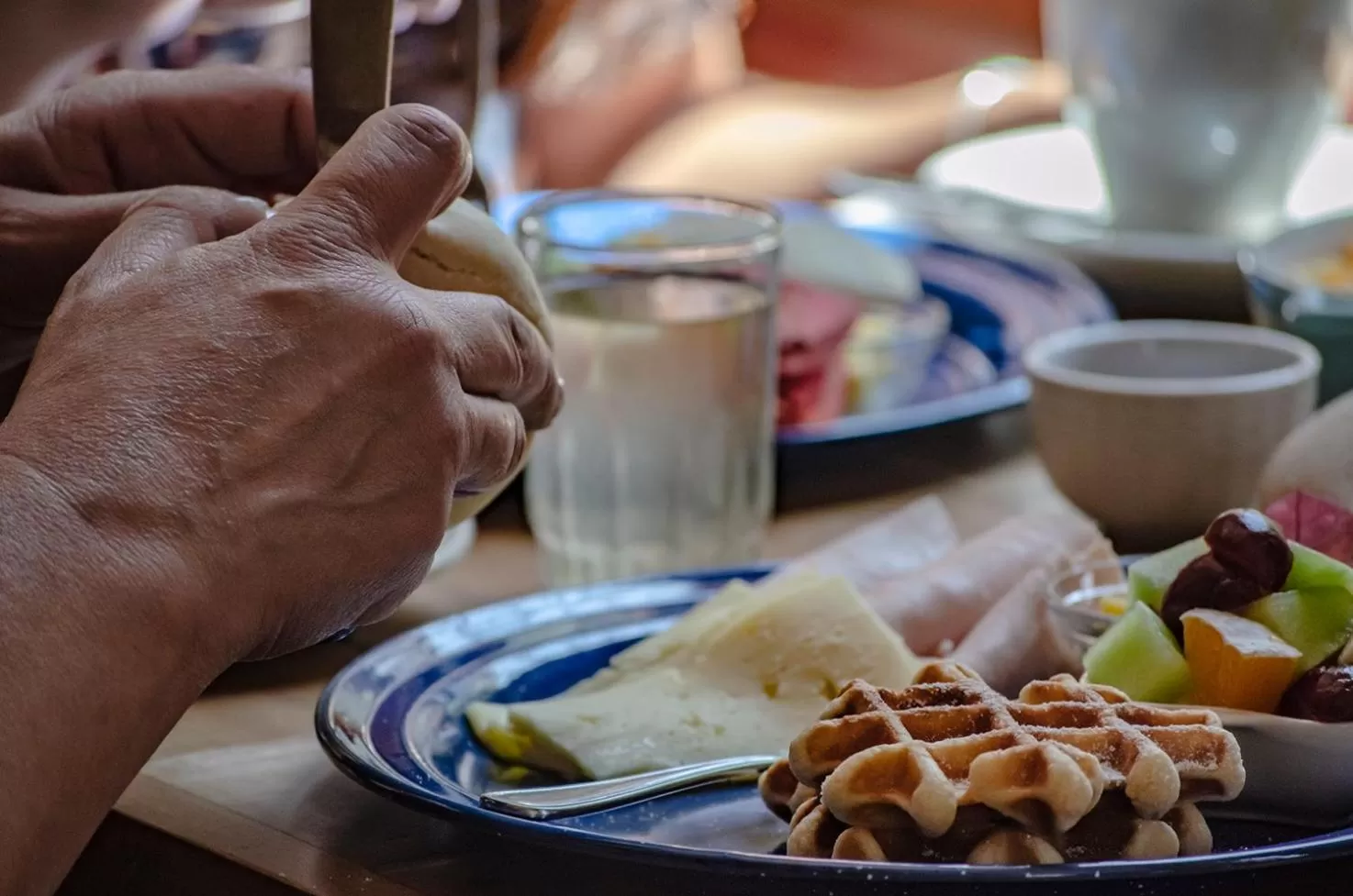 Breakfast in Hotel Manoir Atkinson