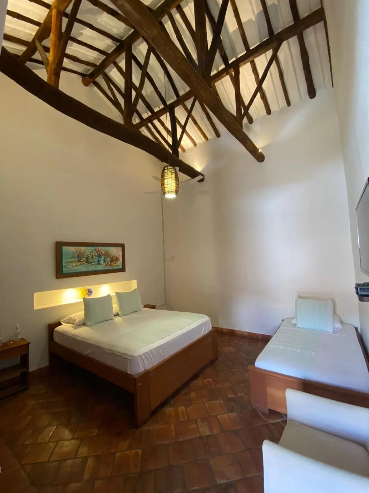 Bed in Misia Custodia Hotel Boutique