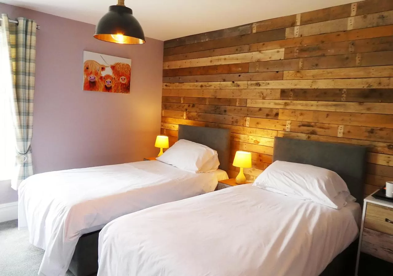 Bed in Mad O'Rourkes Pie Factory