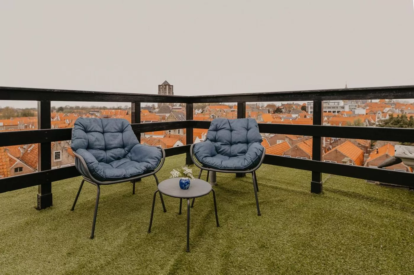 Balcony/Terrace in Boutique Hotel Zeeuws-Meisje