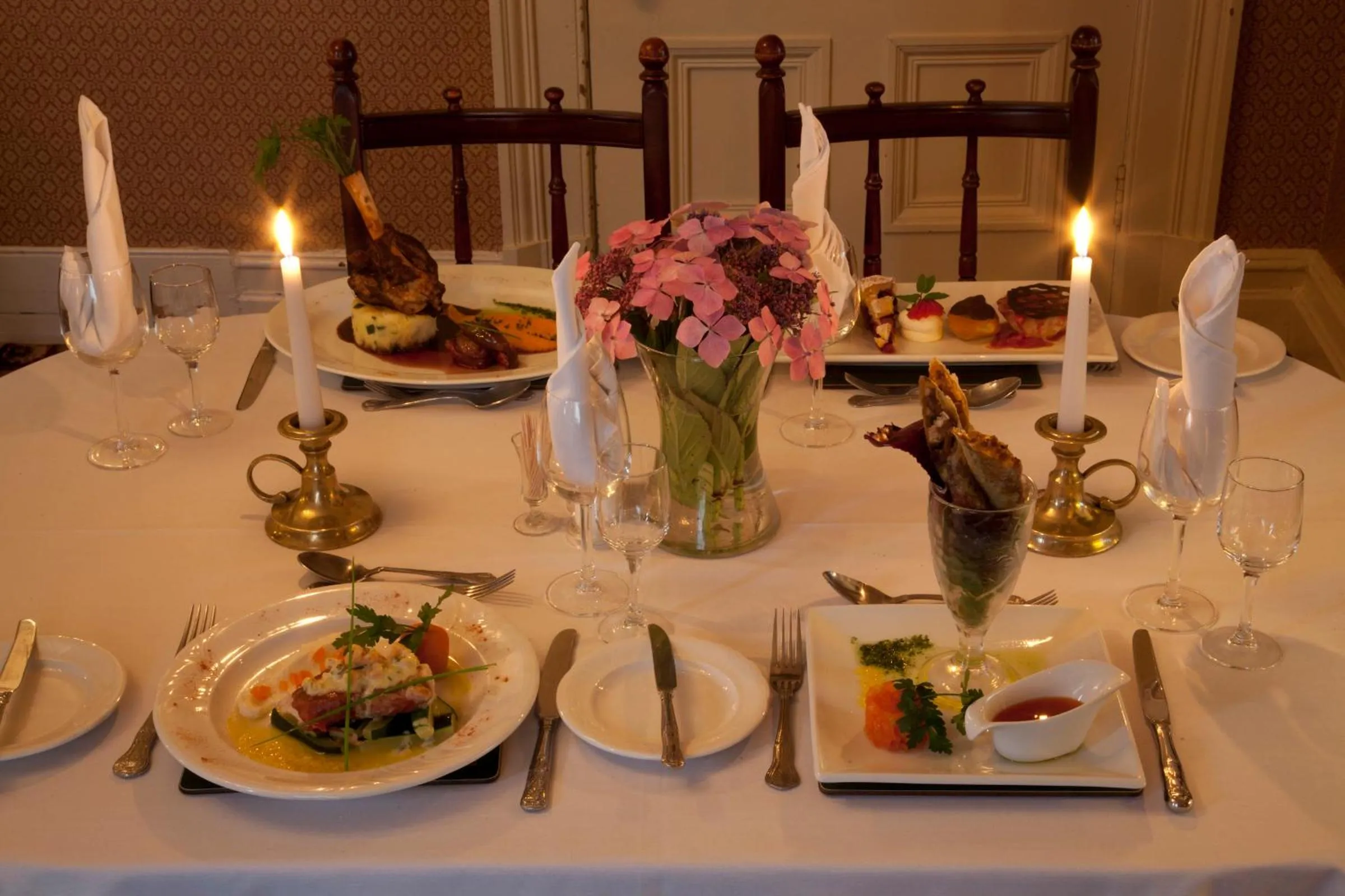 Restaurant/places to eat in Woodhill House