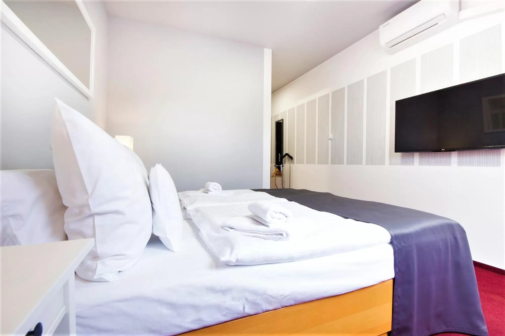 Bed in Hotel Maroli Mikulov