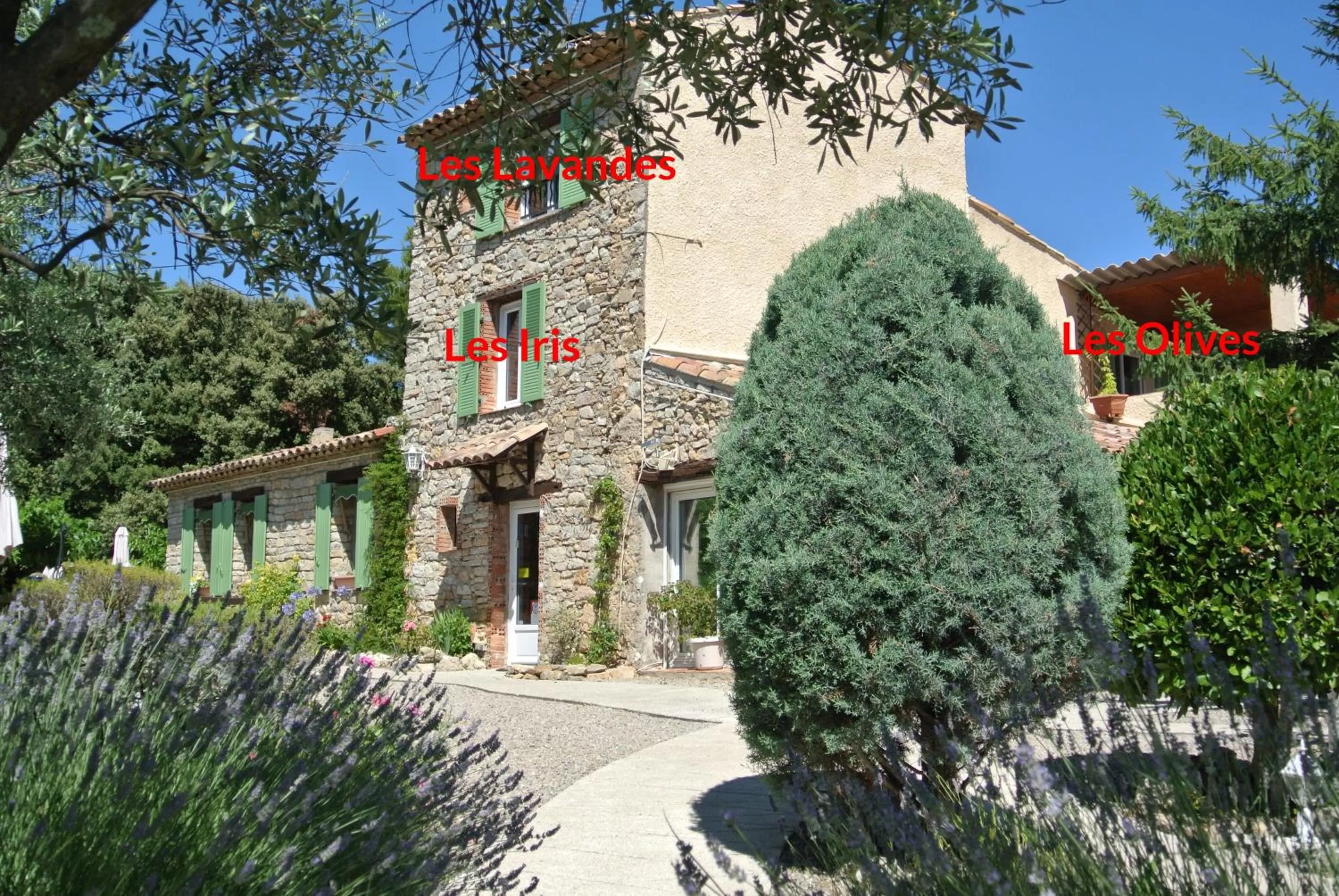 View (from property/room) in La Vieille Bastide