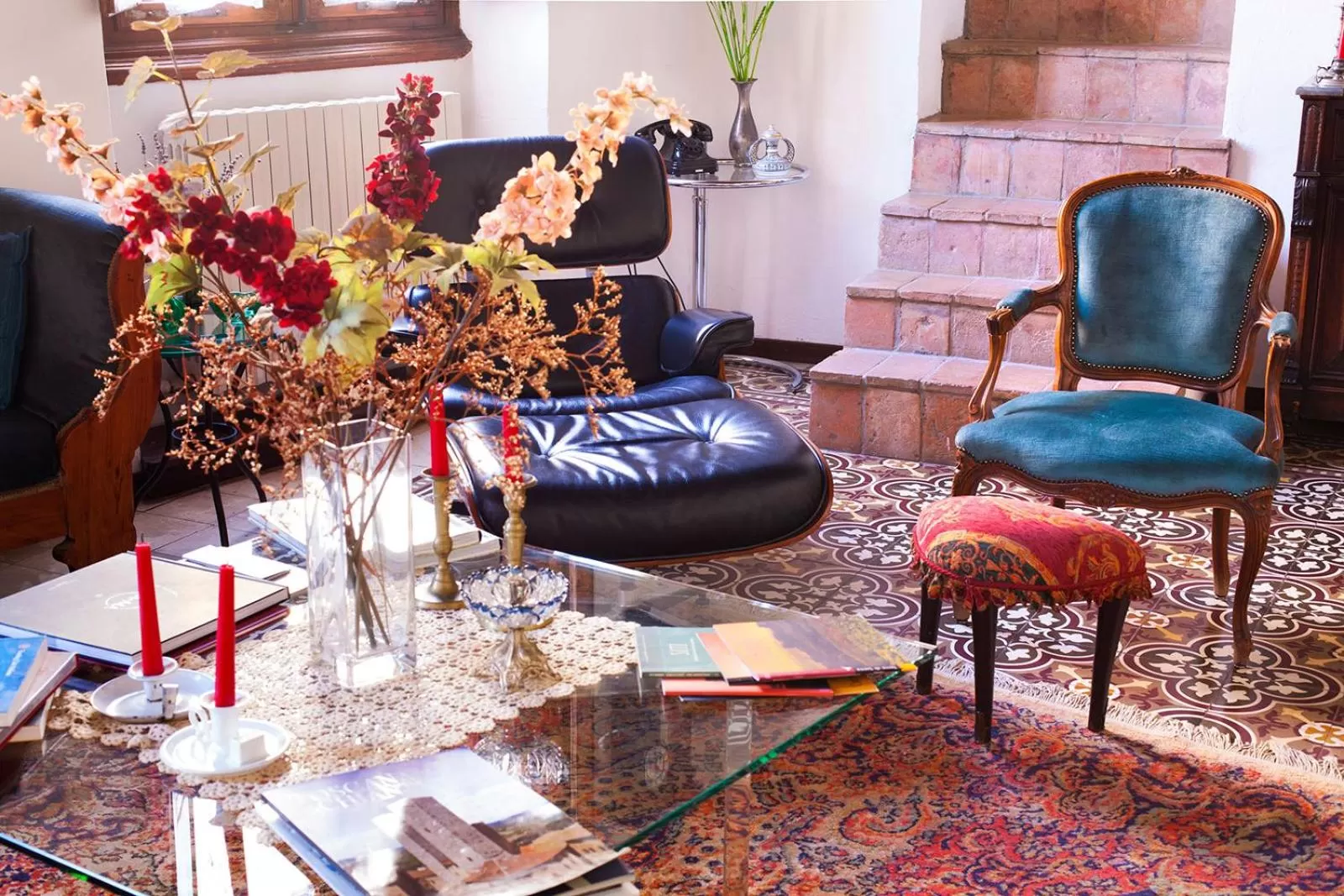 Seating area in Residenza D'Epoca Palazzo Buonaccorsi