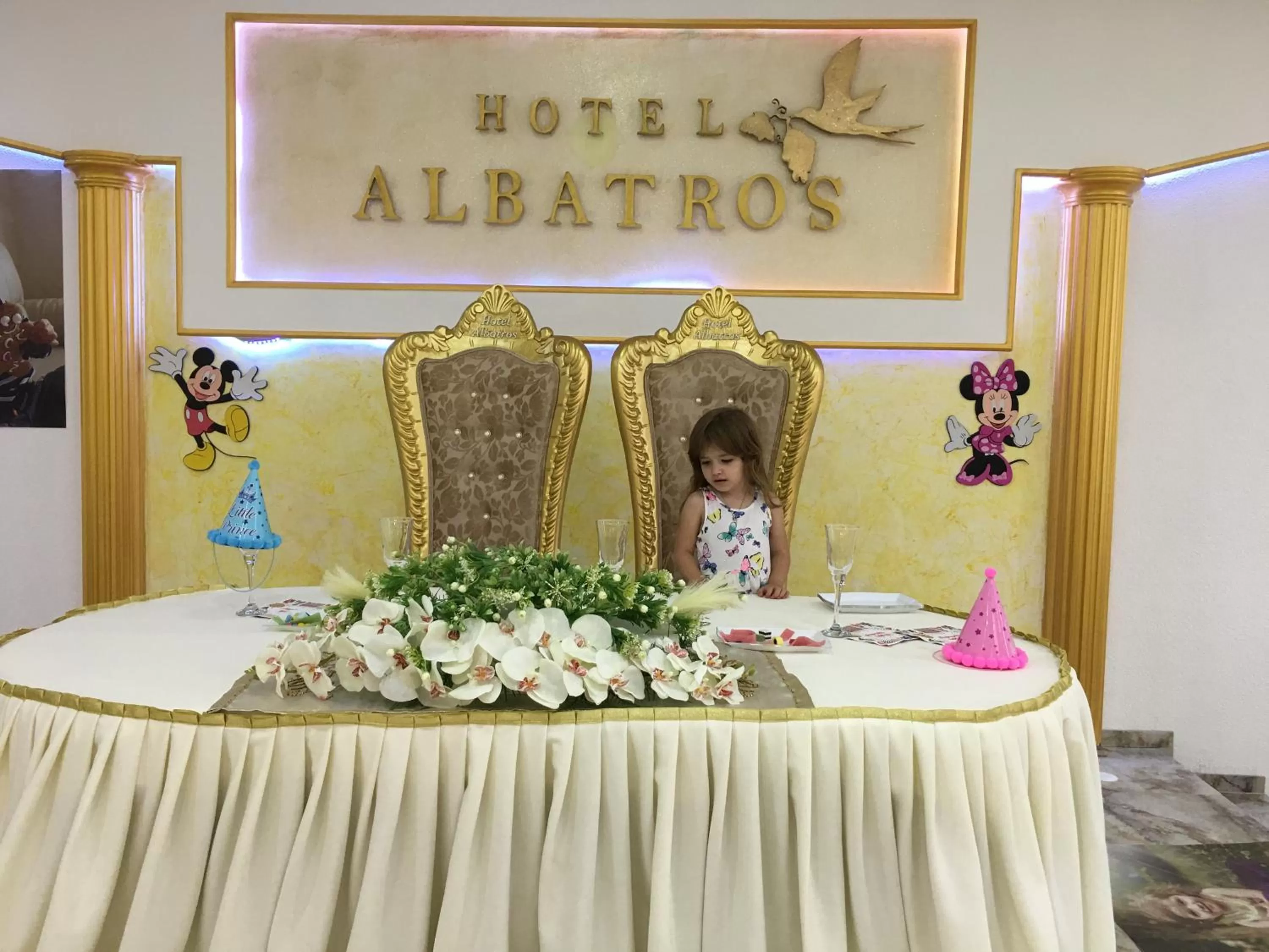 Decorative detail in Hotel Albatros