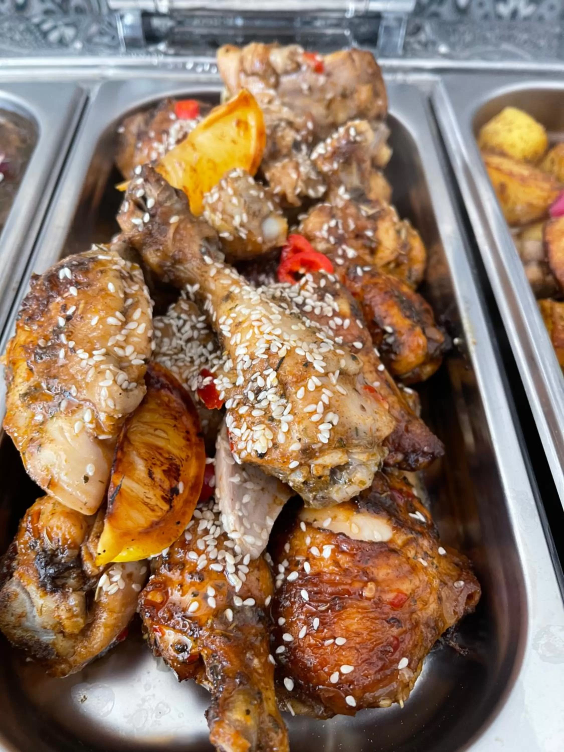 Food in Moris Boutique Beach Hotel