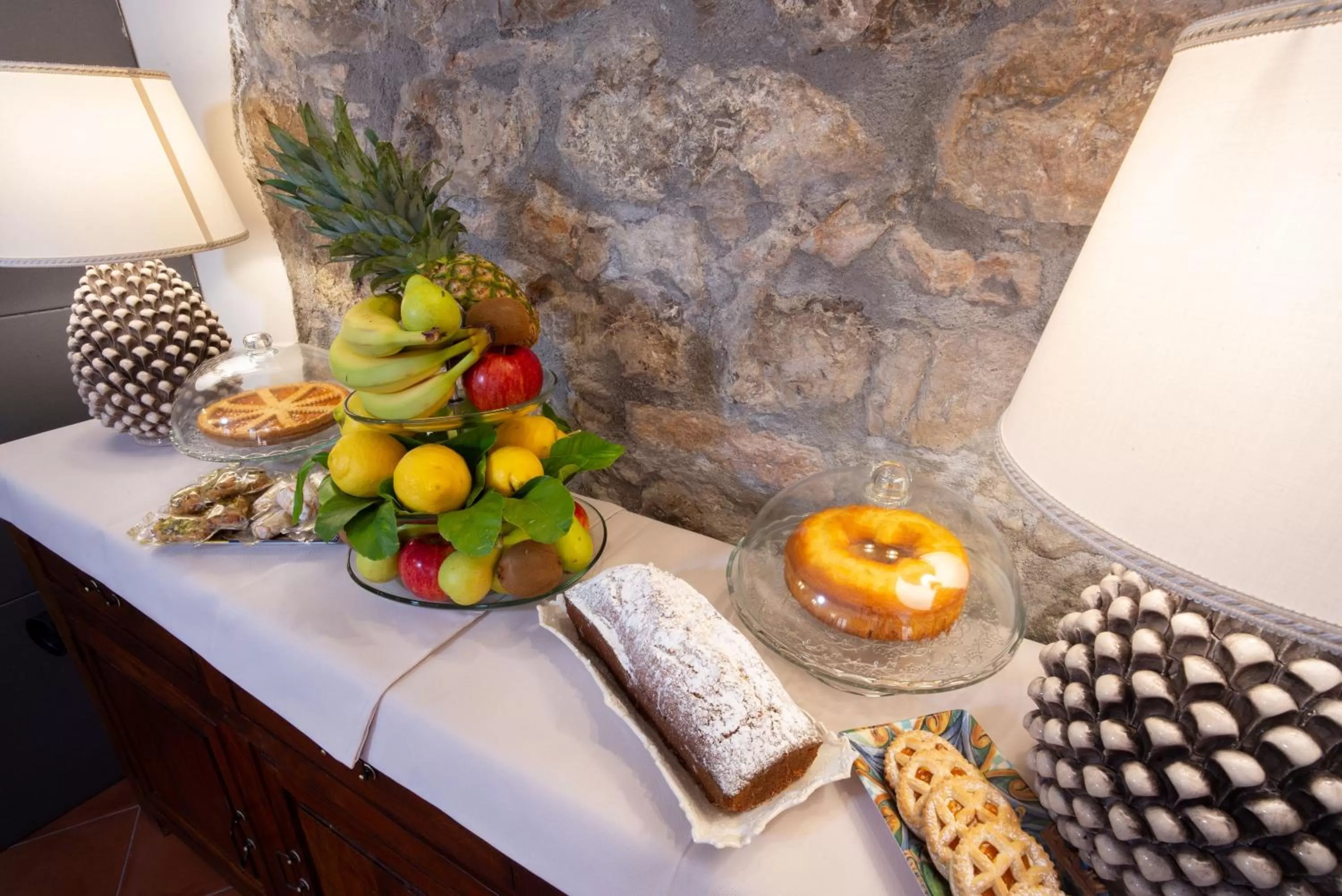 Food in B&B RE TANCREDI