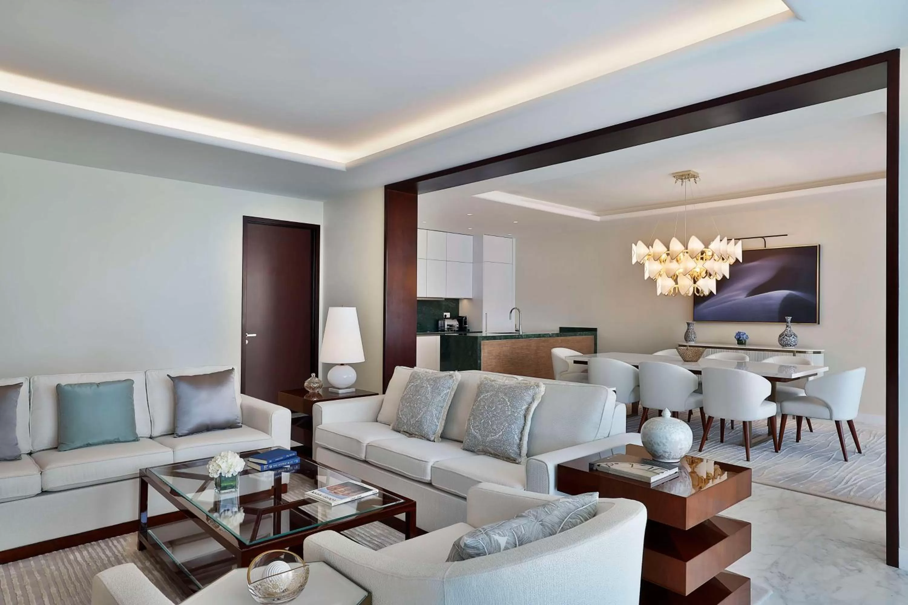 Living room in Waldorf Astoria Doha Lusail