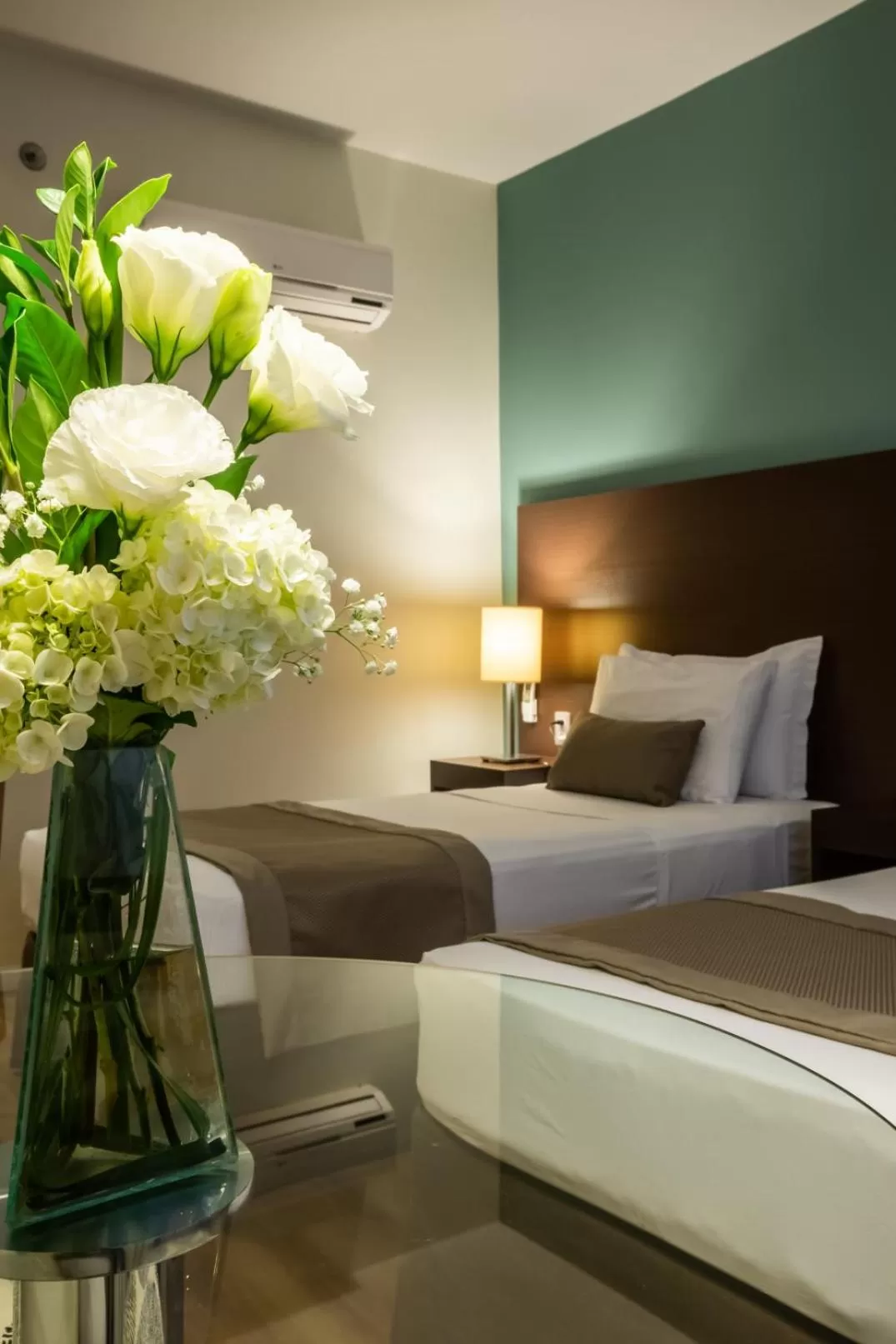 Bed in Hotel Panamby São Paulo