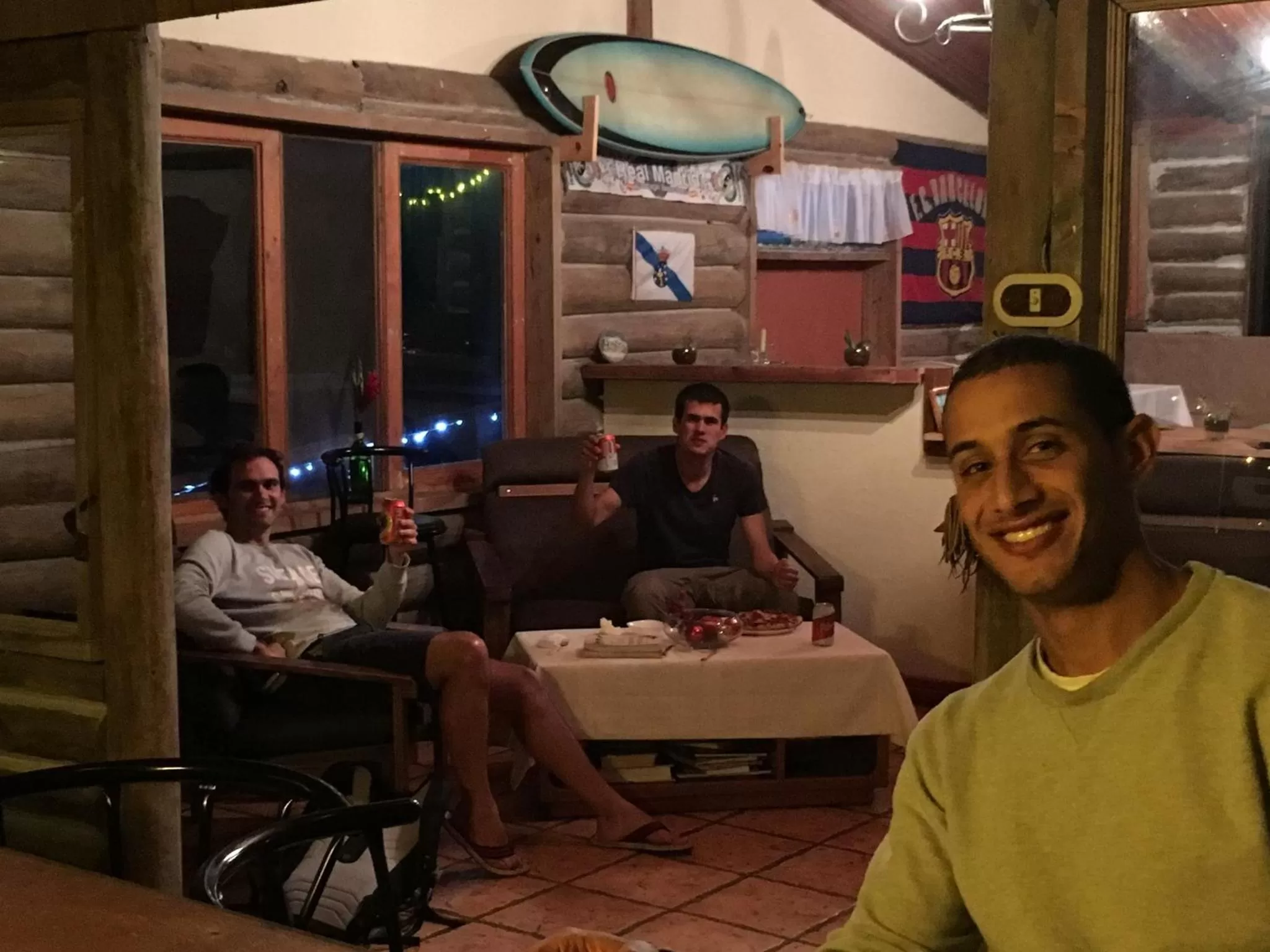 Communal lounge/ TV room in Bella Vista Ranch Ecolodge