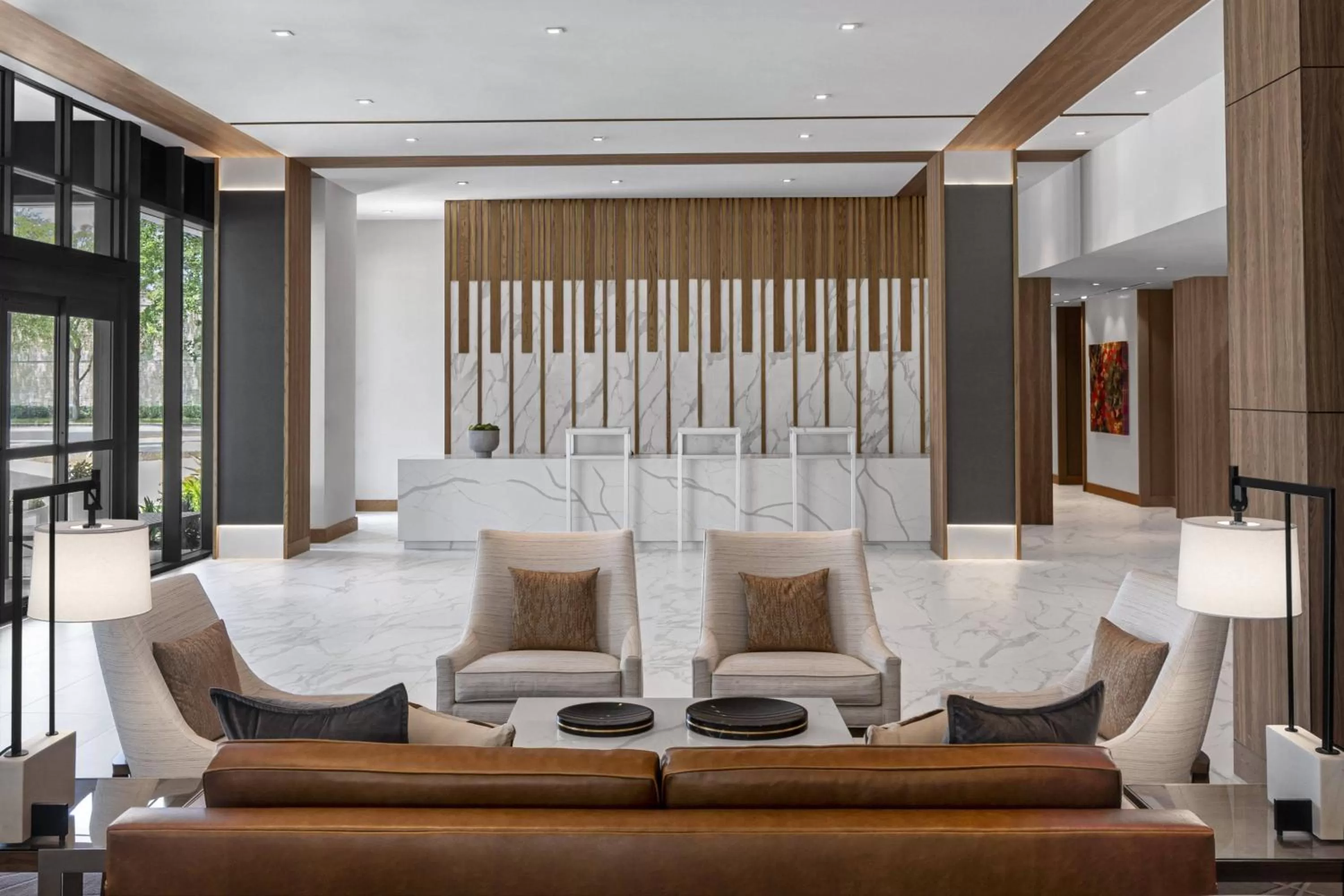 Lobby or reception in AC Hotel by Marriott Fort Lauderdale Sawgrass Mills Sunrise