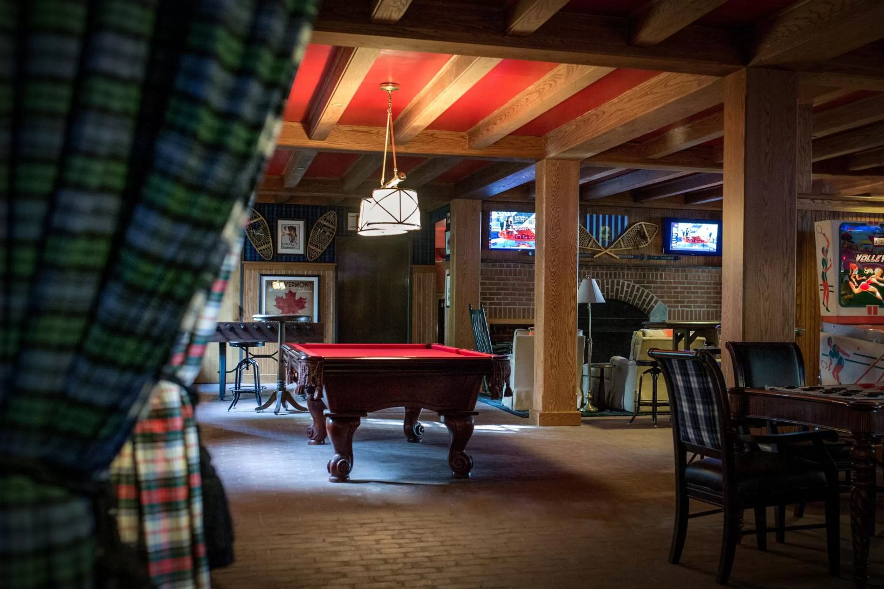 Game Room in Woodstock Inn & Resort
