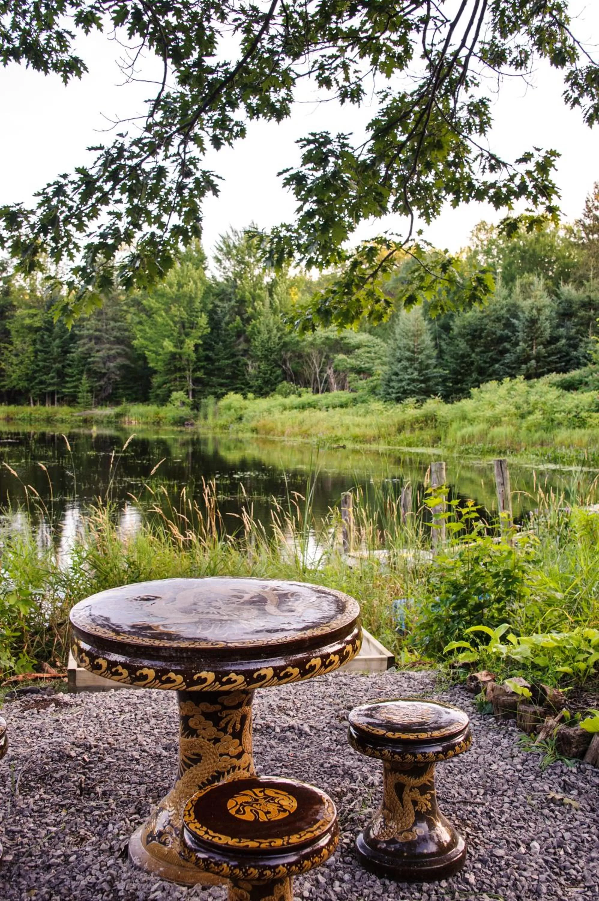 Patio in Shambhala Bed and Breakfast