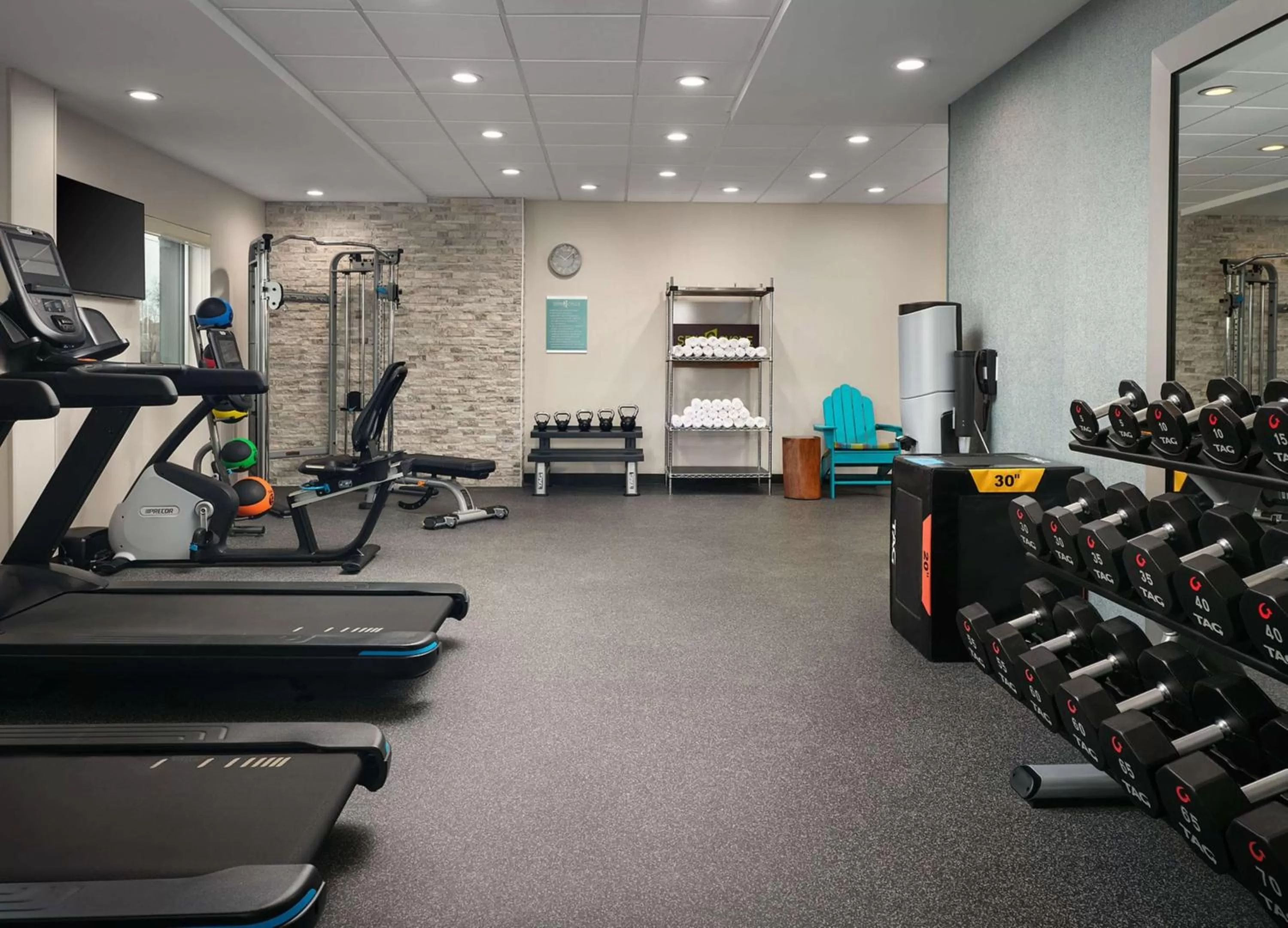 Fitness centre/facilities in Home2 Suites By Hilton Jackson/Pearl, Ms