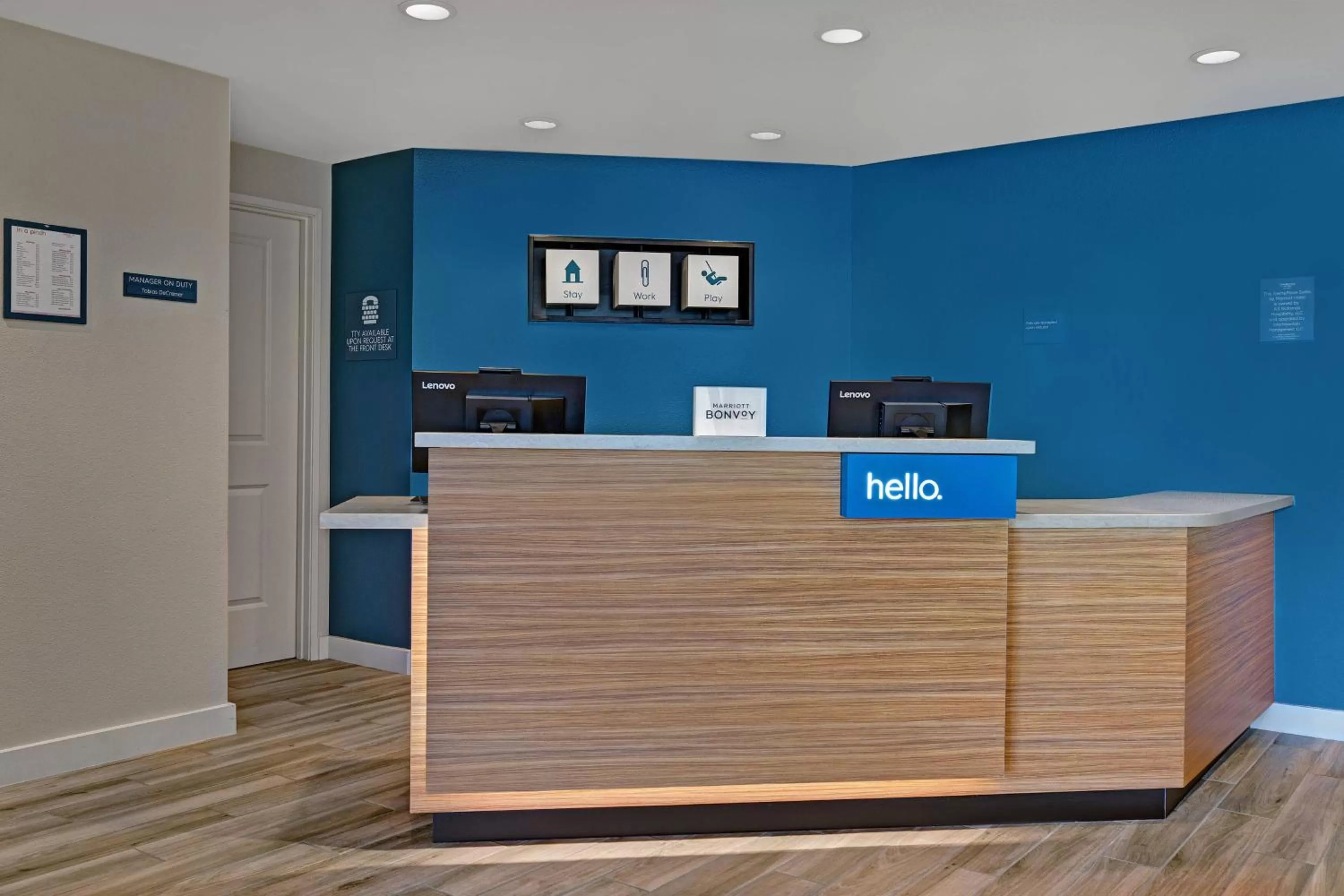 Lobby or reception in TownePlace Suites Sacramento Airport Natomas