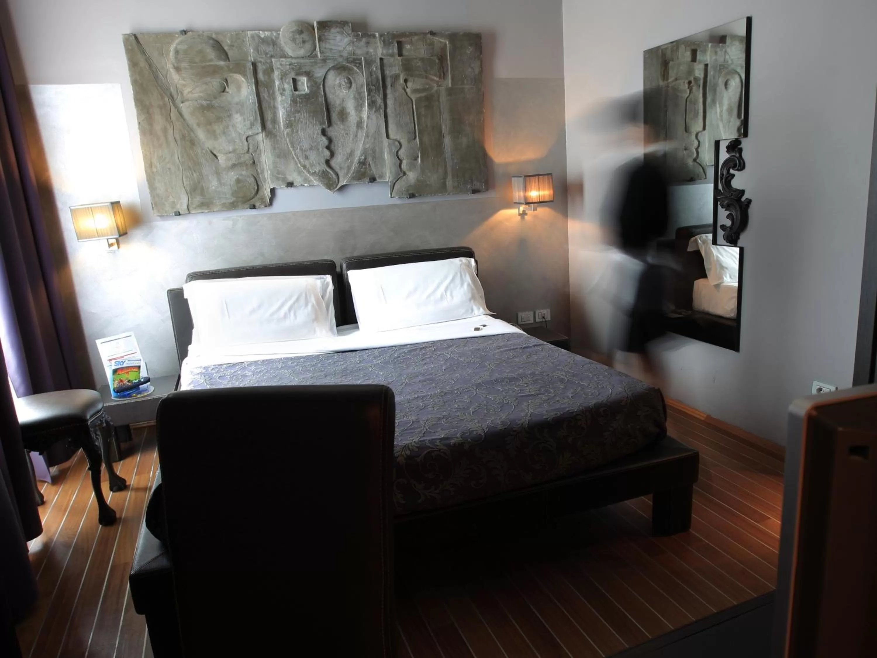 Bed in Borghese Palace Art Hotel