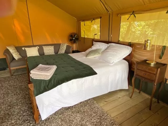 Bed in Domaine de la grange