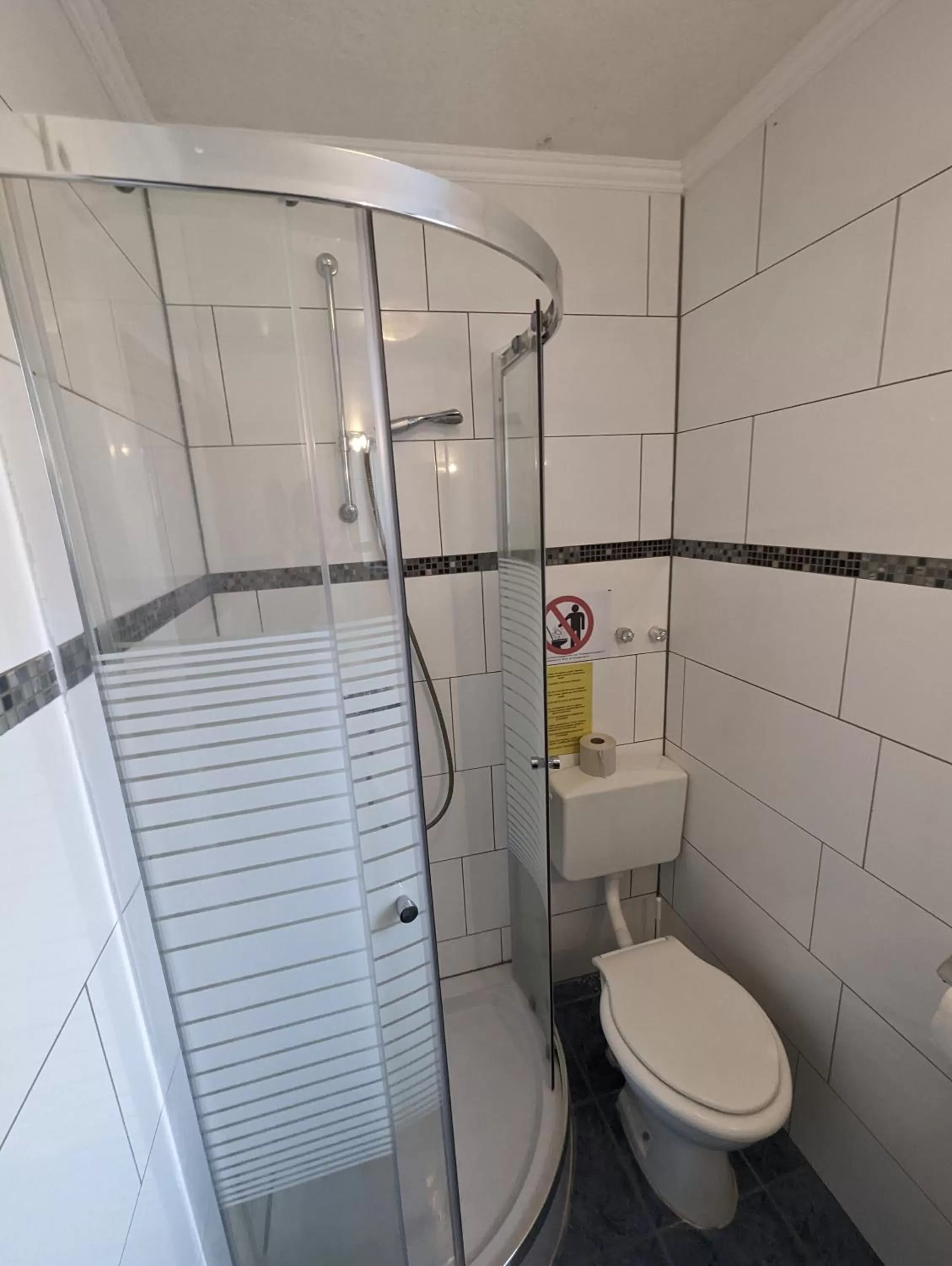 Shower, Bathroom in Hotel Eiserner Anton