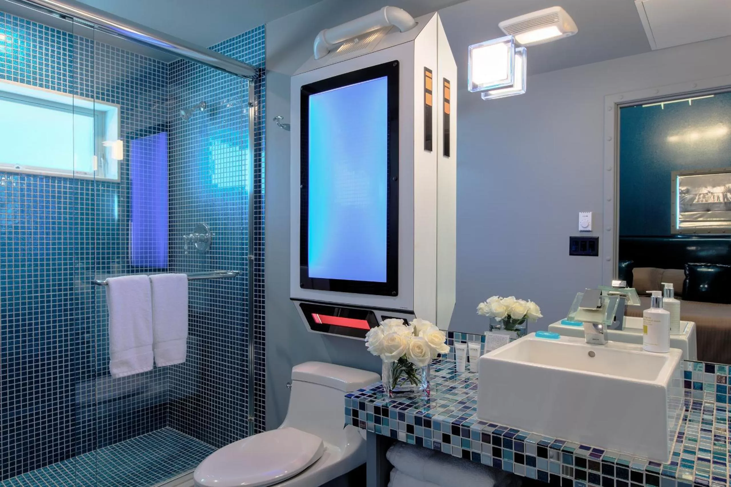 Shower in The Roxbury