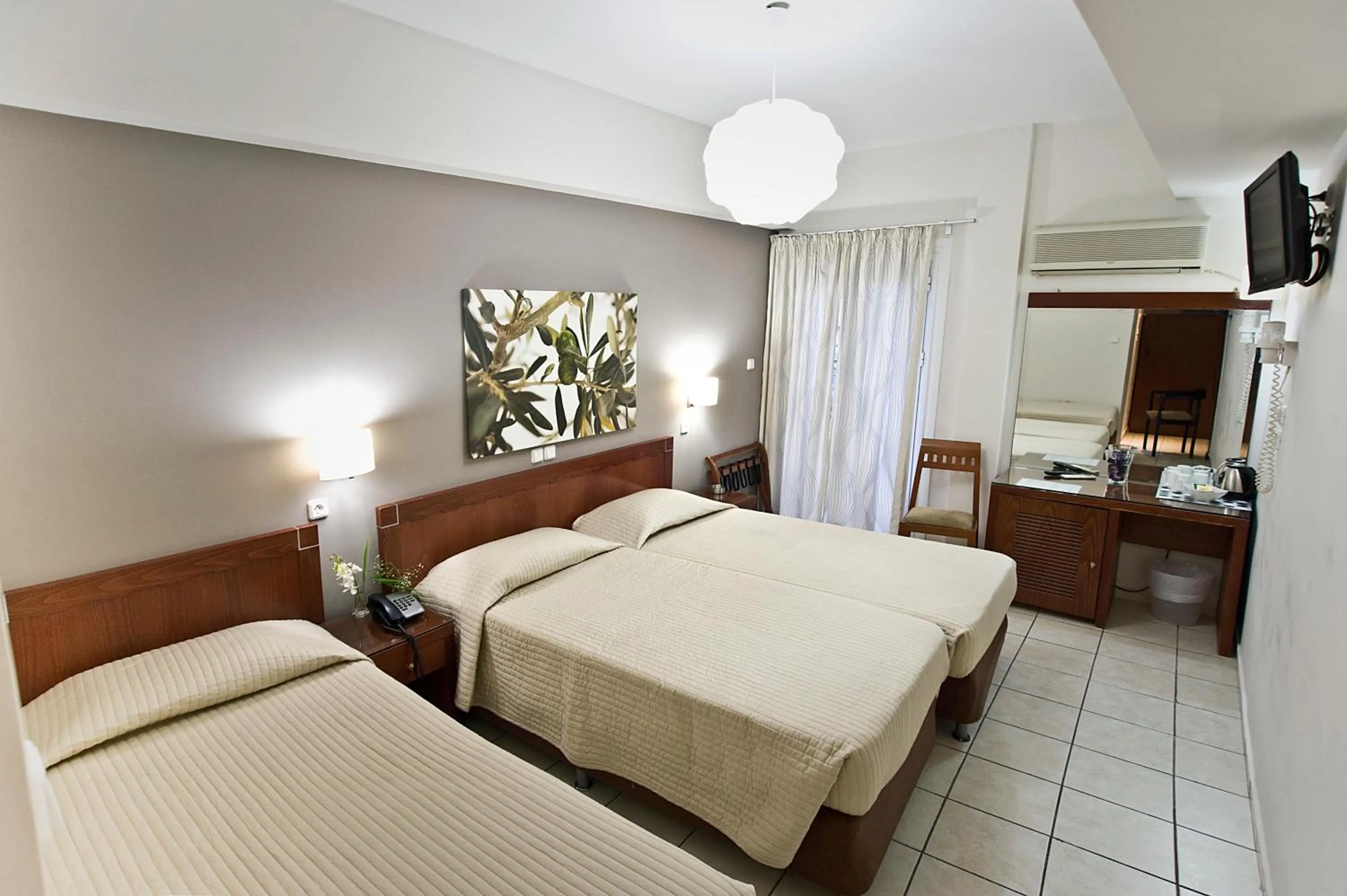 Bed in Epidavros Hotel