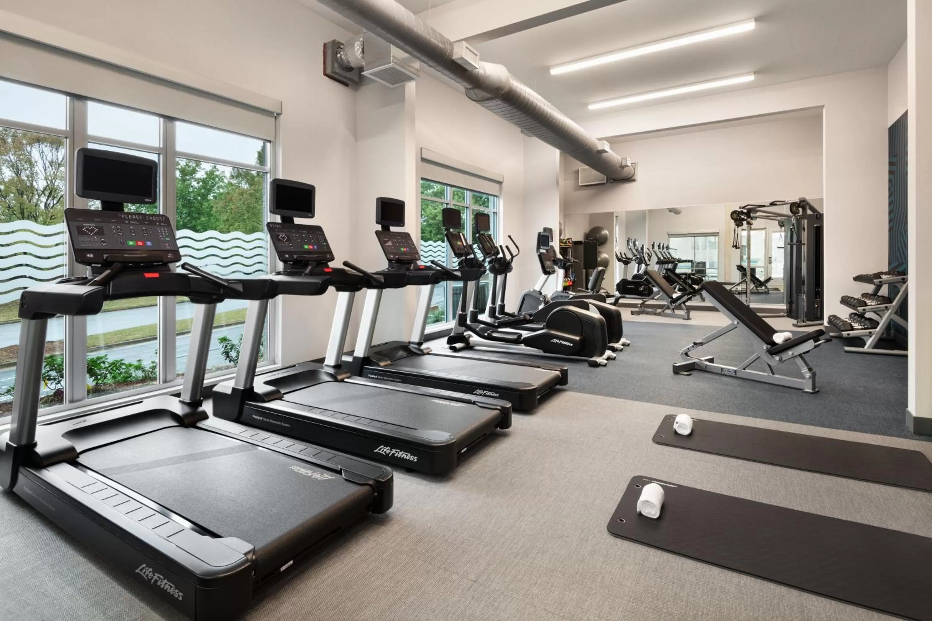 Fitness centre/facilities in Aloft Lawrenceville Sugarloaf
