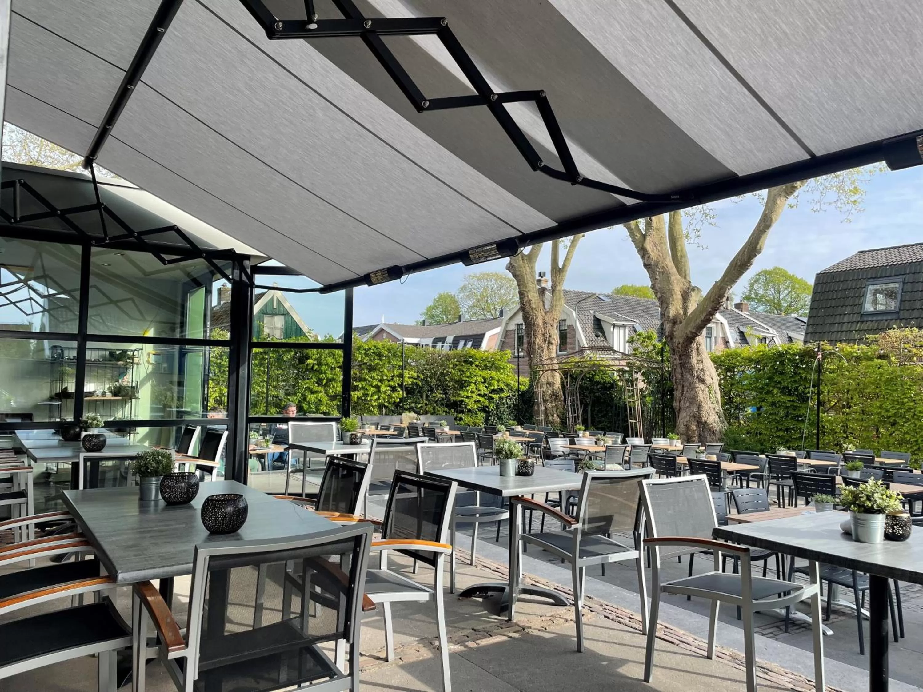 Balcony/Terrace in Boutique Hotel Brasa Beemster