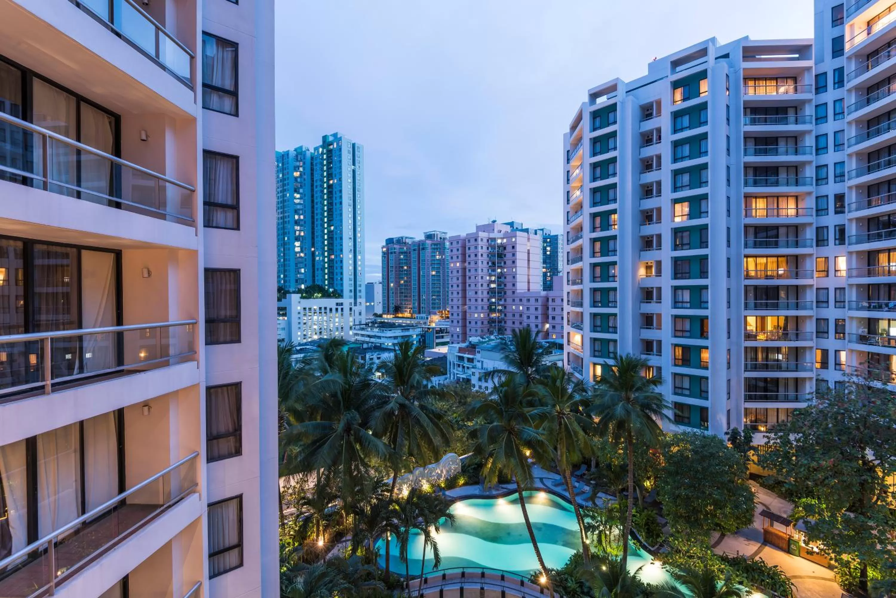View (from property/room) in Chatrium Sathon Bangkok