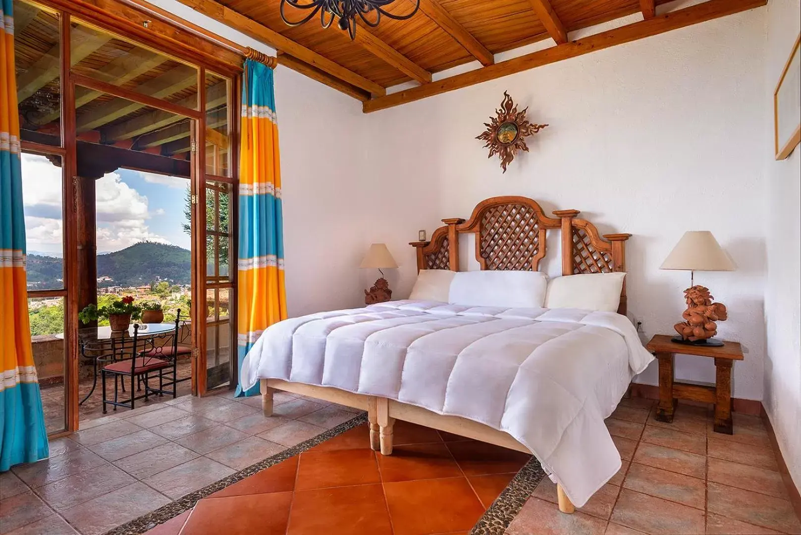 Double Room with Terrace in Eco Hotel Ixhi Double Room with Terrace in Eco Hotel Ixhi