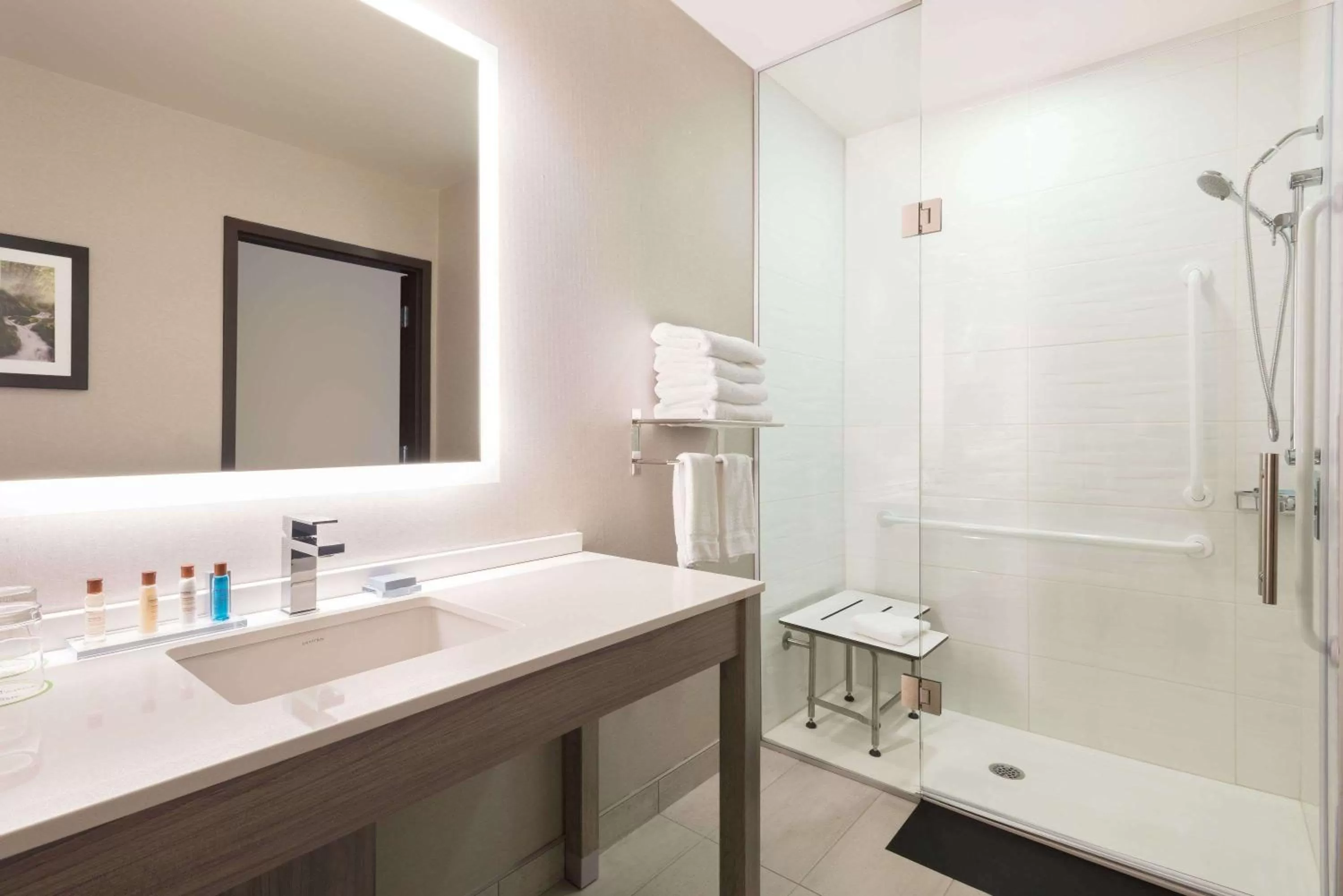 Shower in Wingate by Wyndham Dieppe Moncton