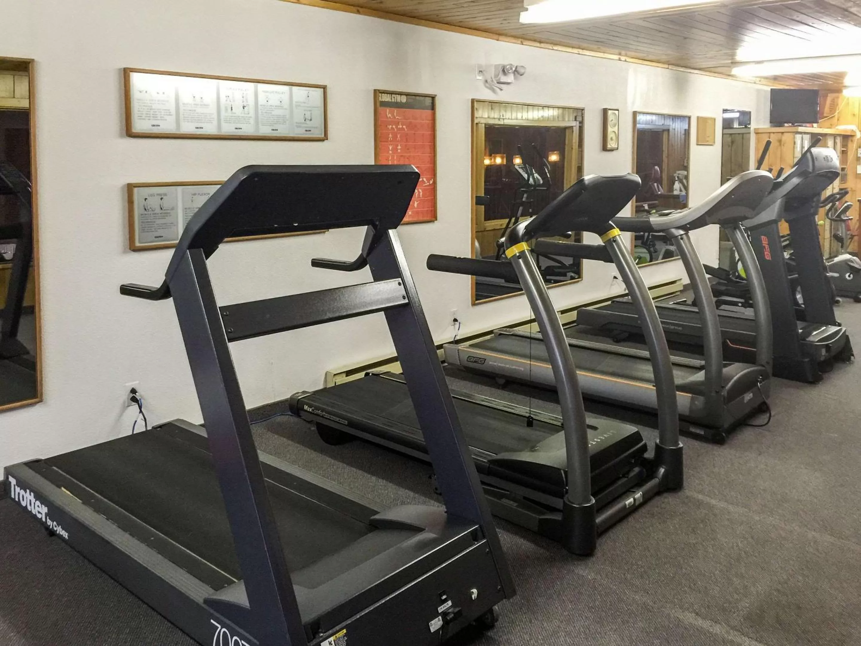 Fitness centre/facilities in Rodeway Inn