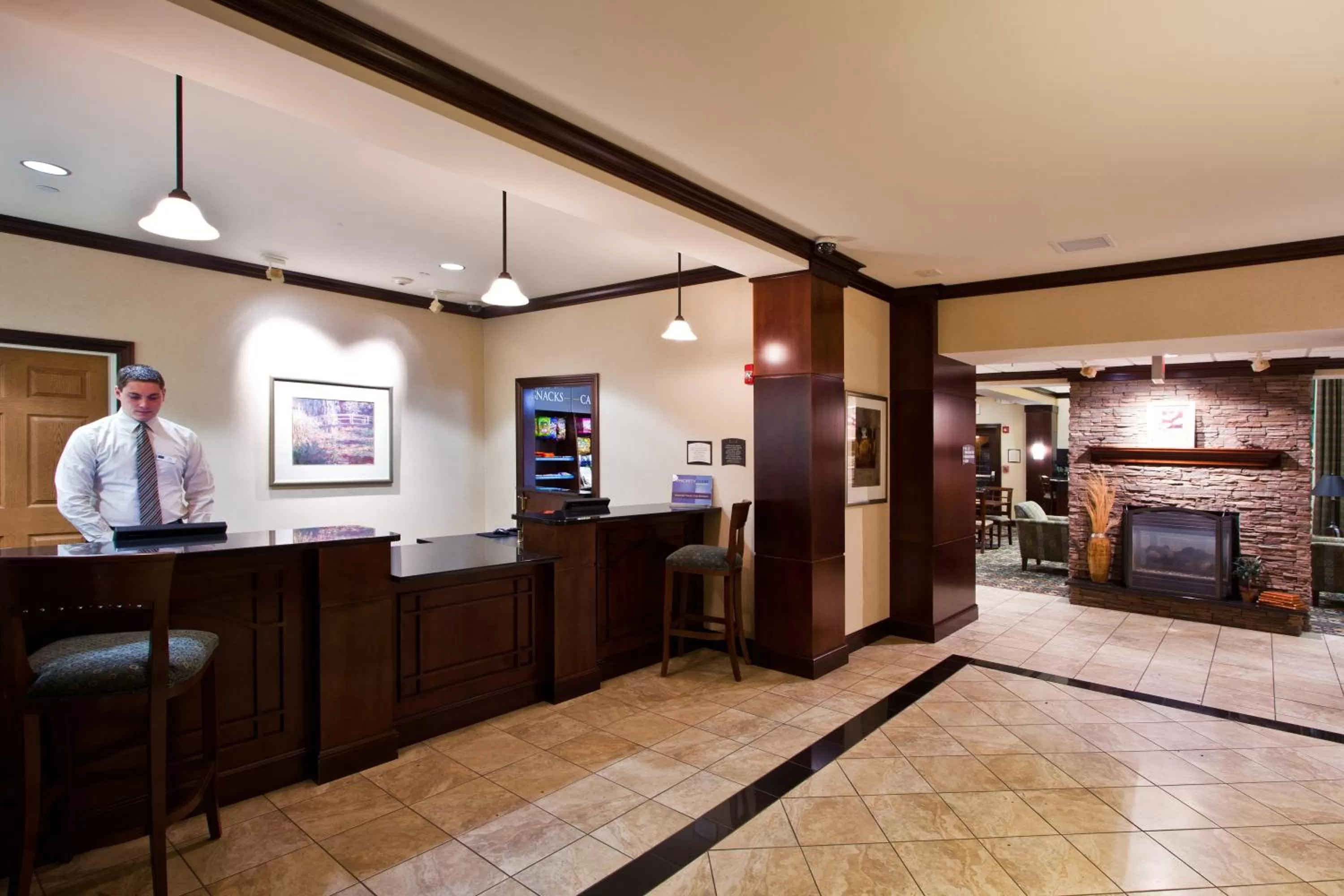 Property building in Staybridge Suites Lansing-Okemos by IHG
