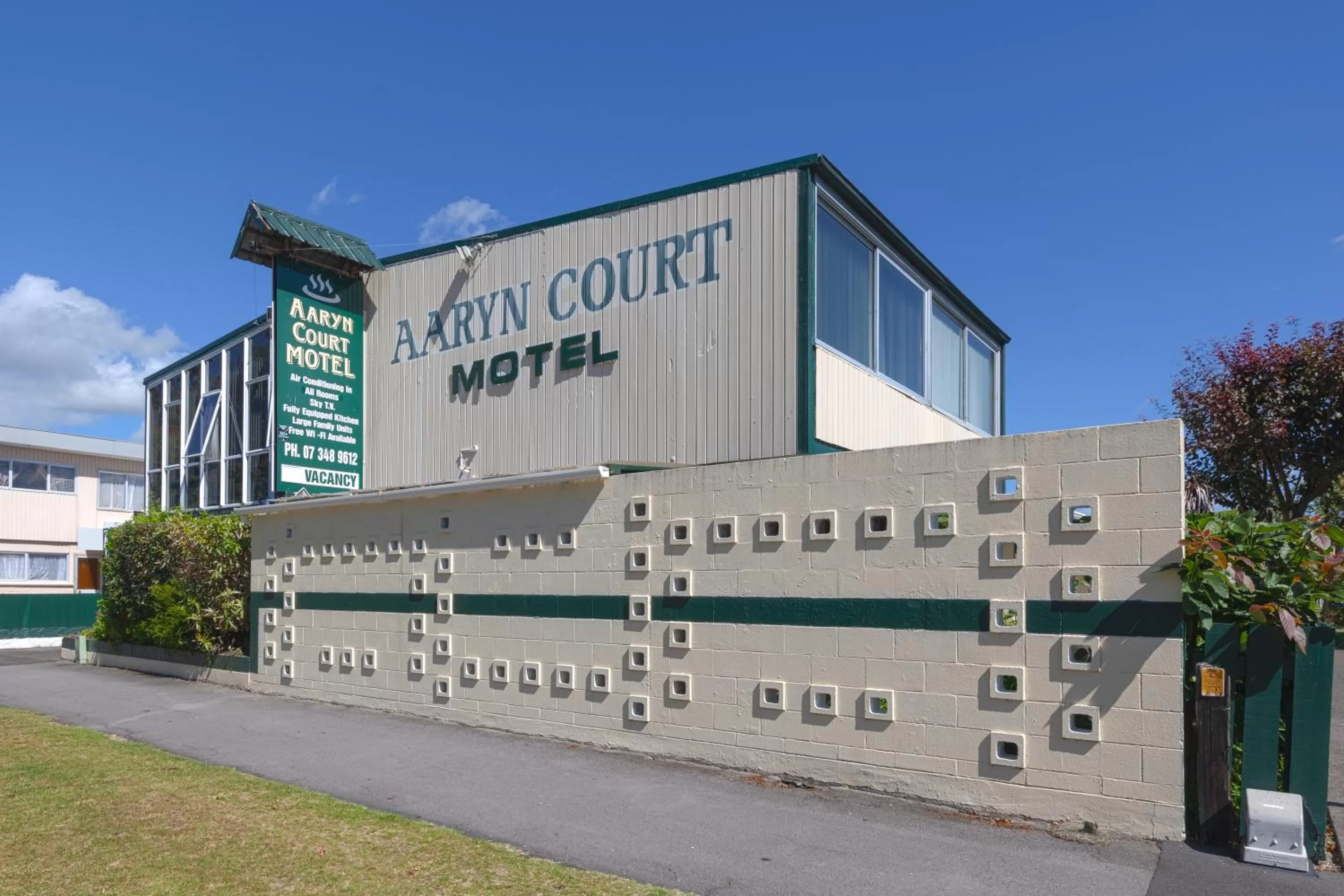 Property building in Aaryn Court Motel