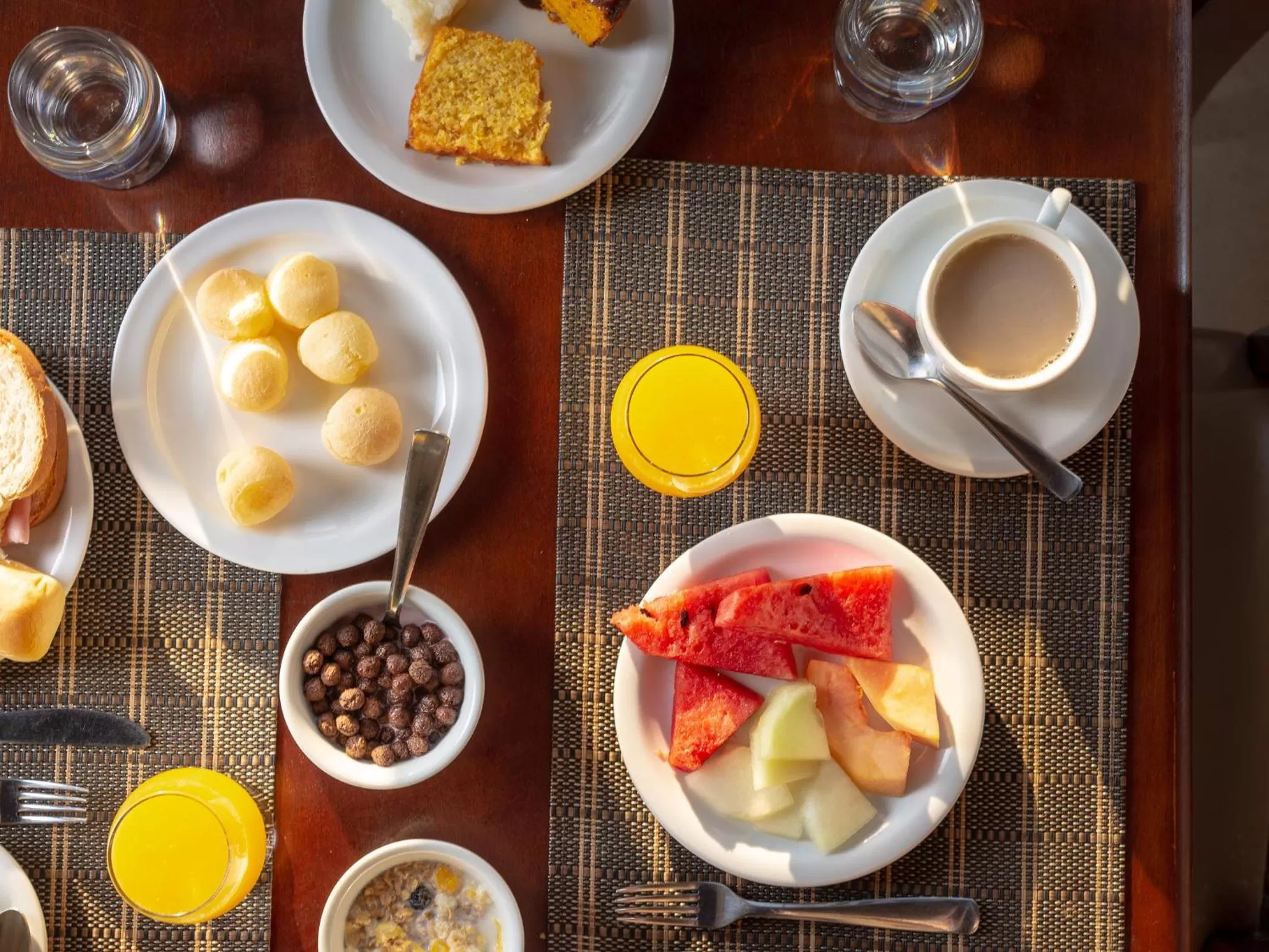 Breakfast in Hotel Costa Norte Massaguaçu