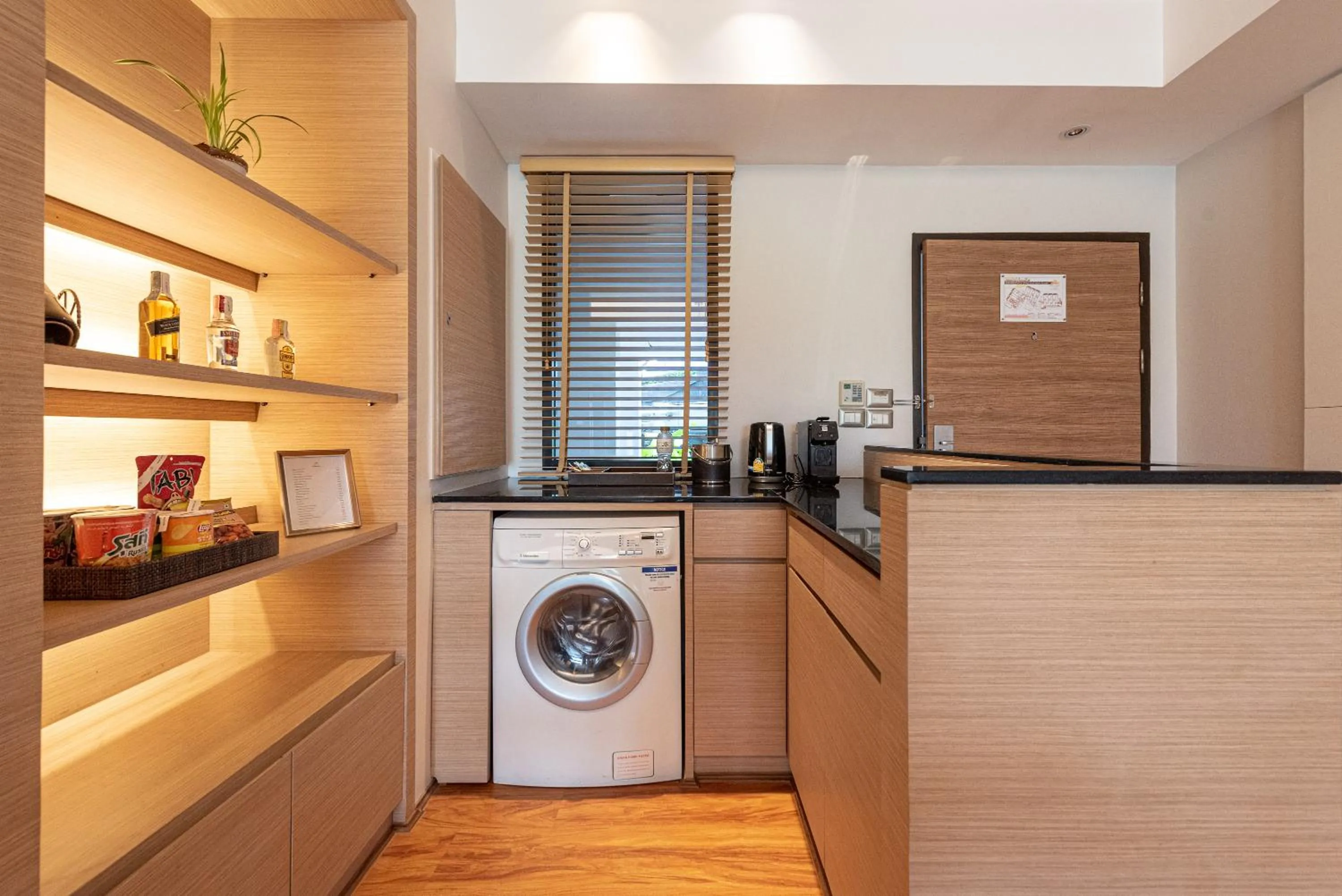 kitchen in Summit Windmill Golf Suite Hotel at Suvarnabhumi