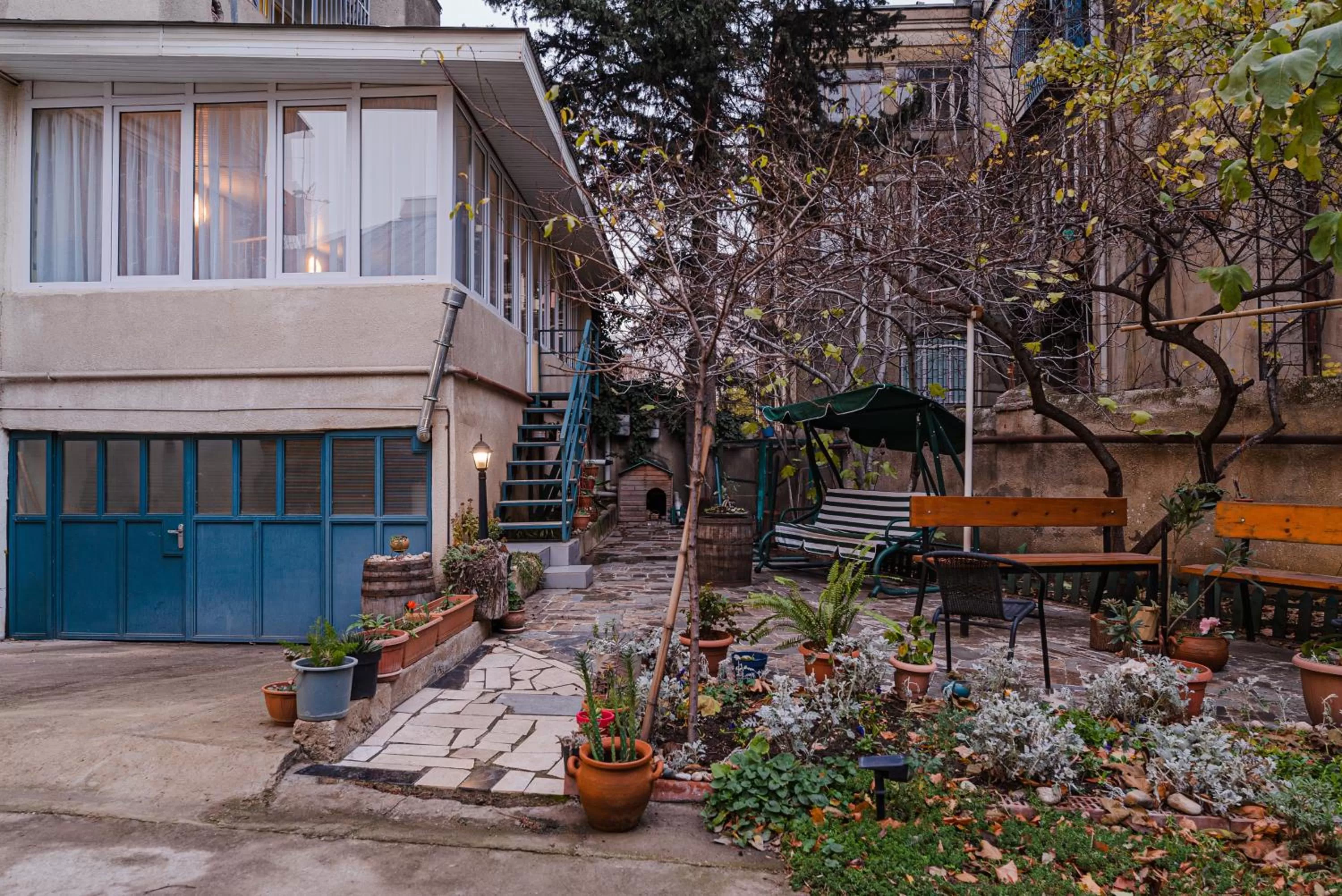 Patio, Property Building in Jako Boutique Hotel